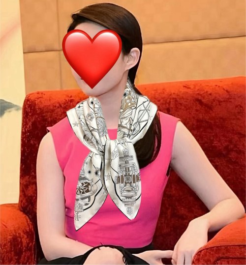 Hermès 'Starry Chorus' 90cm Silk Scarf - Classic Design, Versatile Style 1 Hermès 'Starry Chorus' 90cm Silk Scarf - Classic Design, Versatile Style