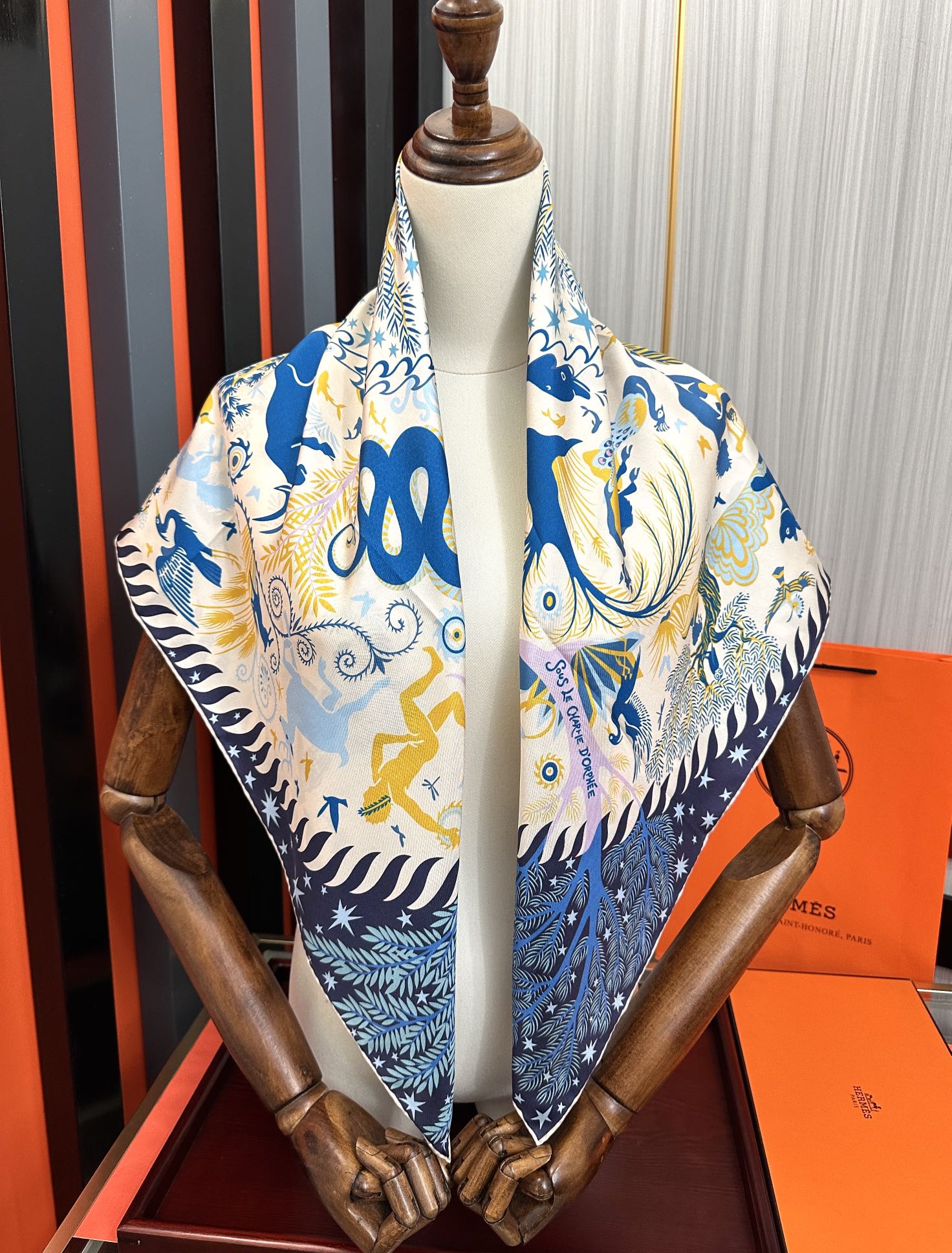 🆕高品质。H家2025新款【大自然动物图】大爱❤️女人尤物 货极少 四季都可以用‼️真心美的让人非常非常