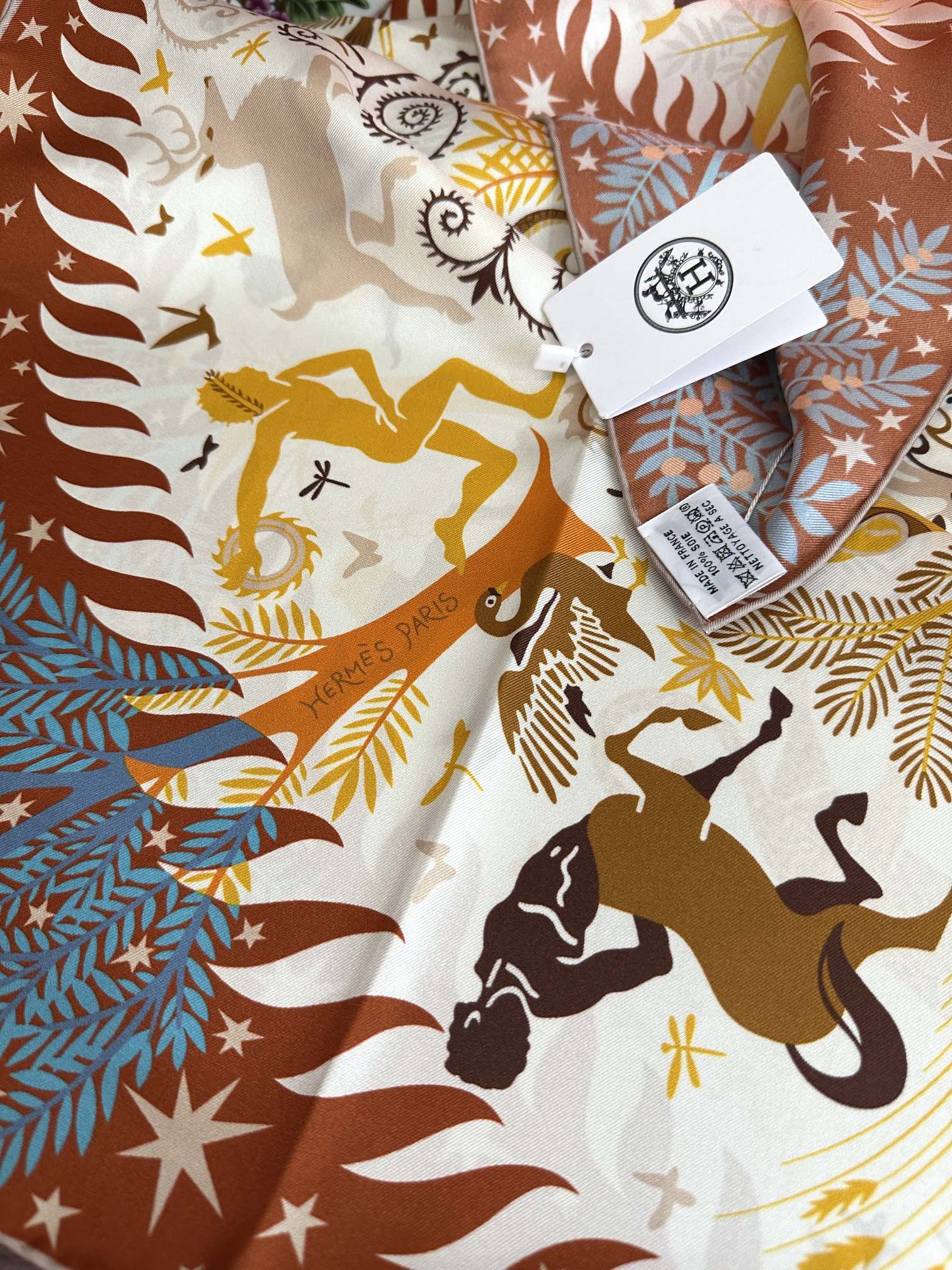 🆕高品质。H家2025新款【大自然动物图】大爱❤️女人尤物 货极少 四季都可以用‼️真心美的让人非常非常