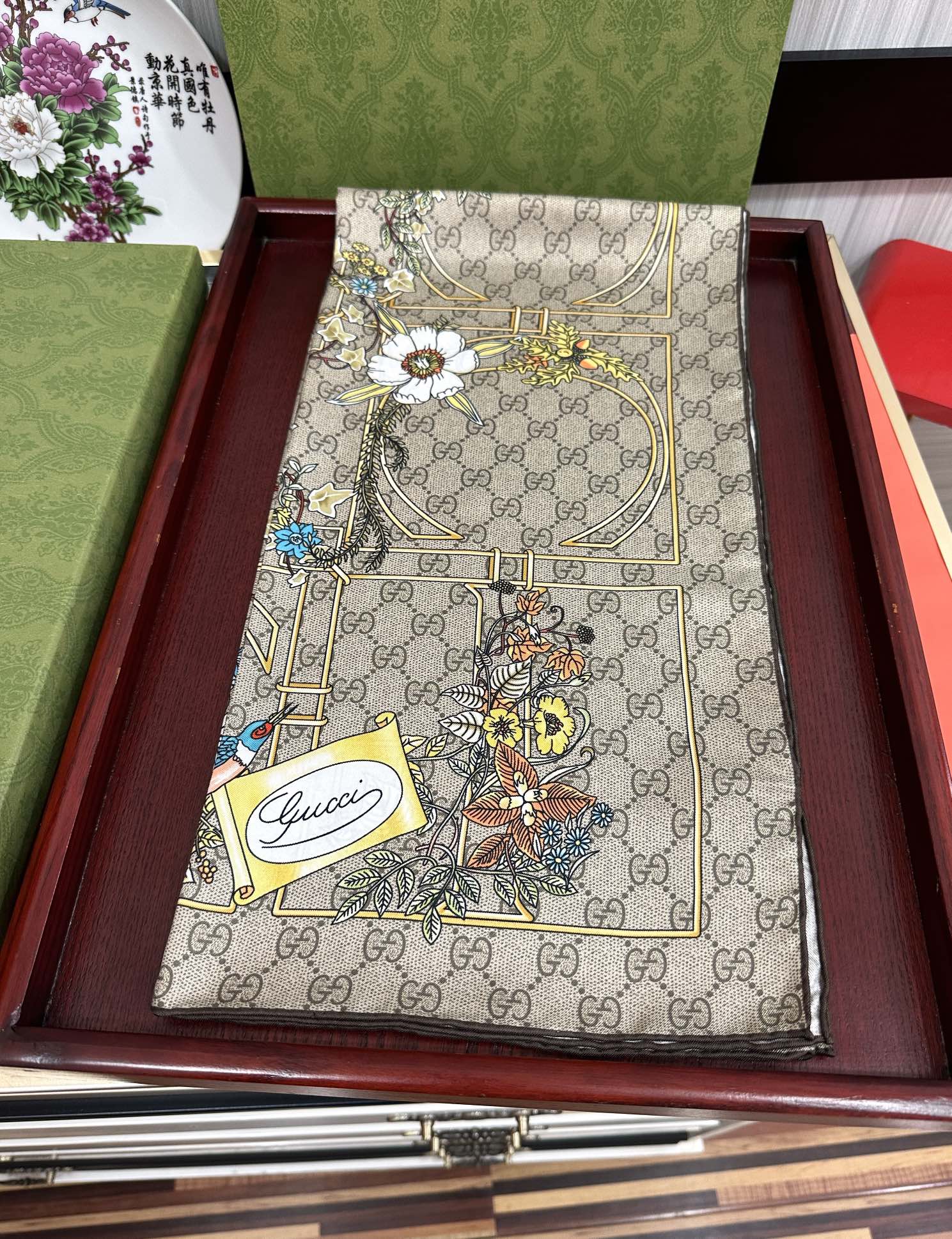 。双面同色高品质 G家2025  新款【动物花卉图案】买到都说好👍下手一定要快高端 大爱❤️女人尤物 货