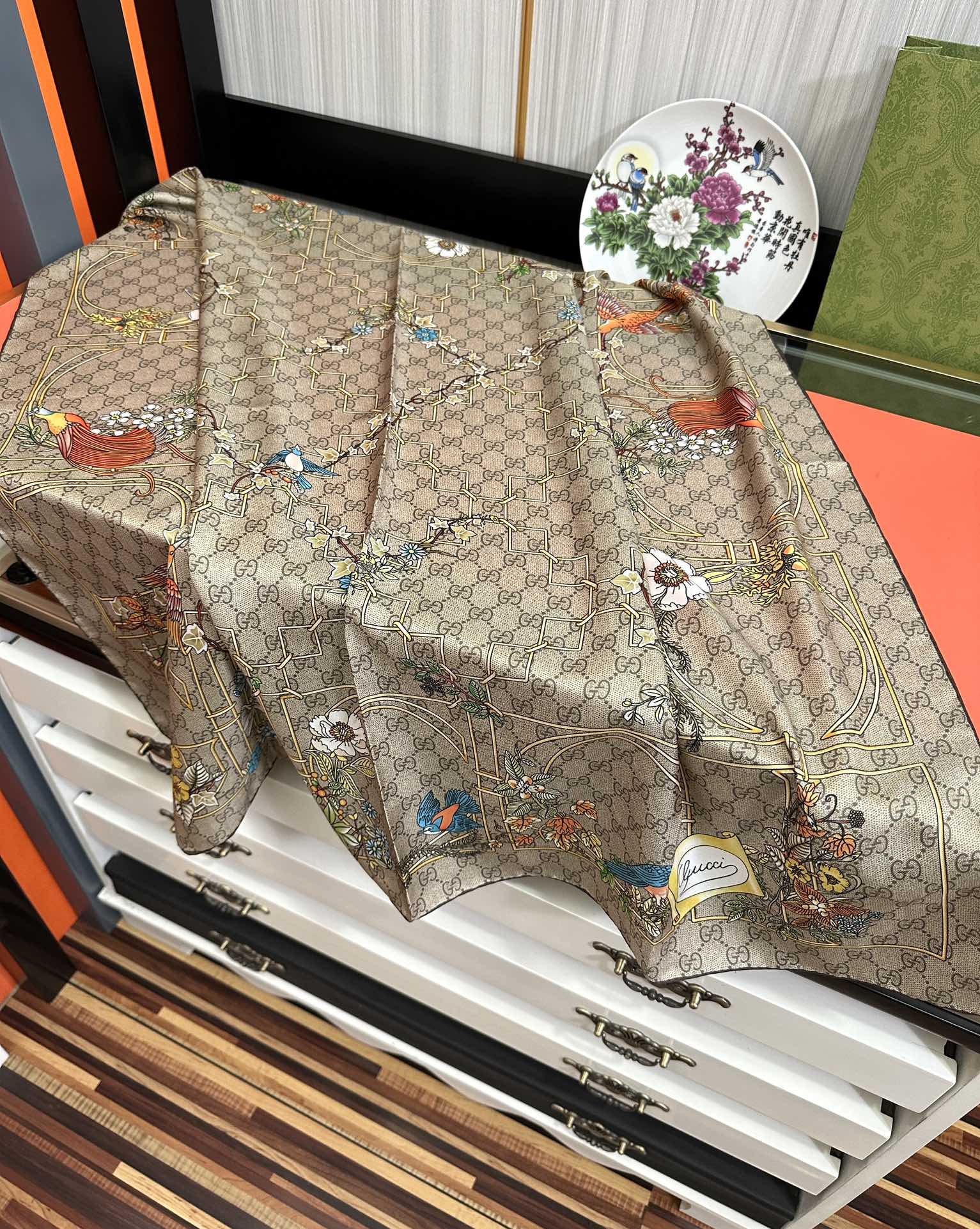 。双面同色高品质 G家2025  新款【动物花卉图案】买到都说好👍下手一定要快高端 大爱❤️女人尤物 货