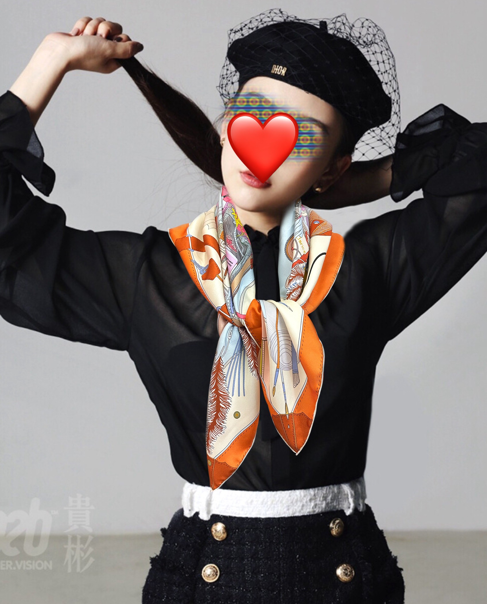 🆕爱 马 仕 官网同步手工卷边真丝方巾得意  这款爱马家展现强大而迷人的女性魅力精髓色此90厘米方巾推出