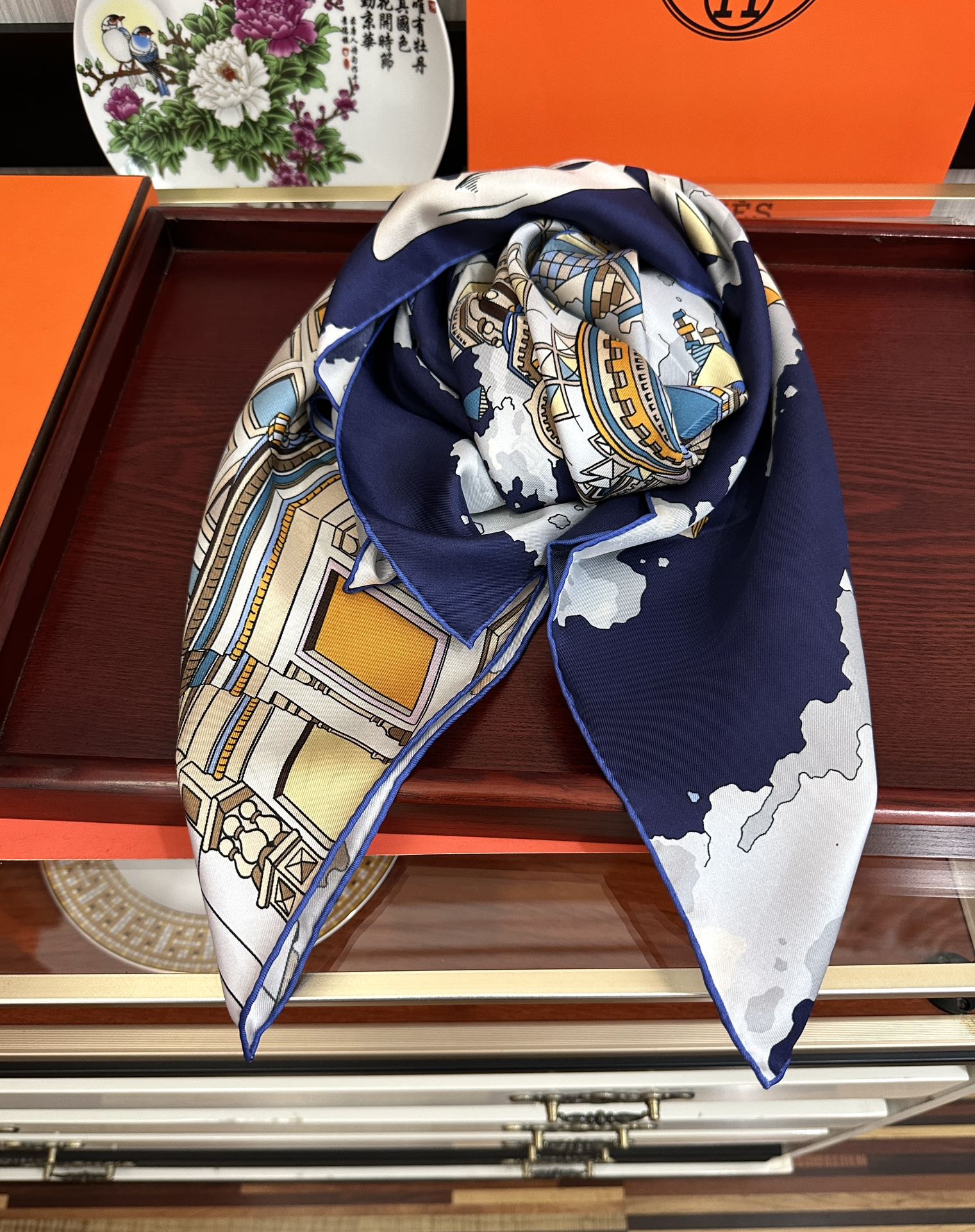 🆕高品质 爱马仕 2025新款太美了【骏马奔腾】精致手工卷边，买到都说好👍下手一定要快高端 大爱❤️女人