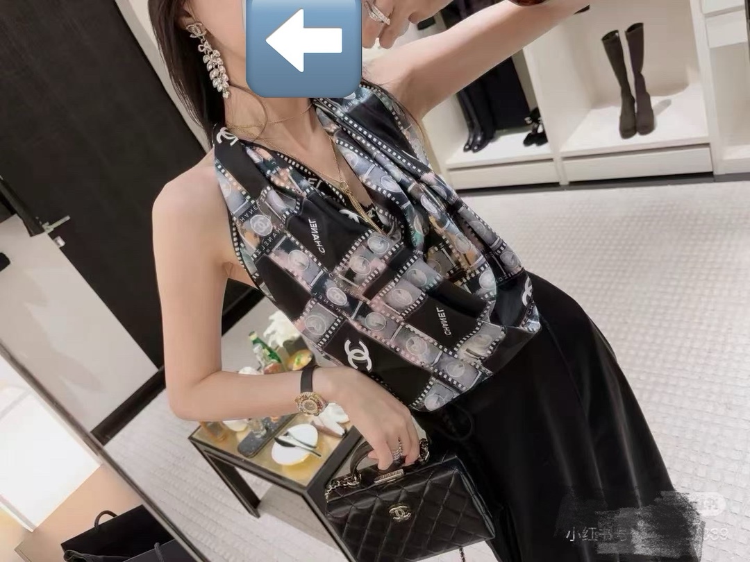  。𝐂𝐡𝐚𝐧𝐞𝐥 高品质【双面同色 电影胶卷🎞️】18姆米 原单品质庆祝今年第一款一眼心动的系列玫瑰突破