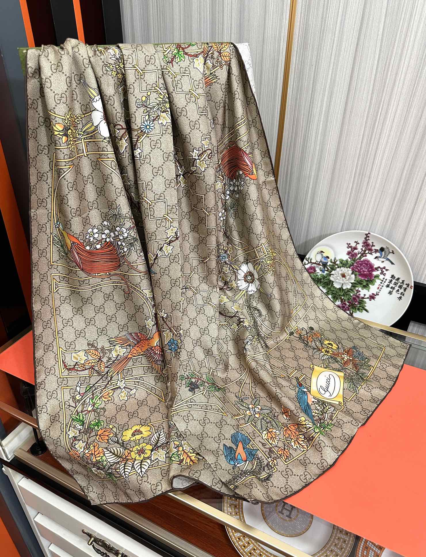 。双面同色高品质 G家2025  新款【动物花卉图案】买到都说好👍下手一定要快高端 大爱❤️女人尤物 货