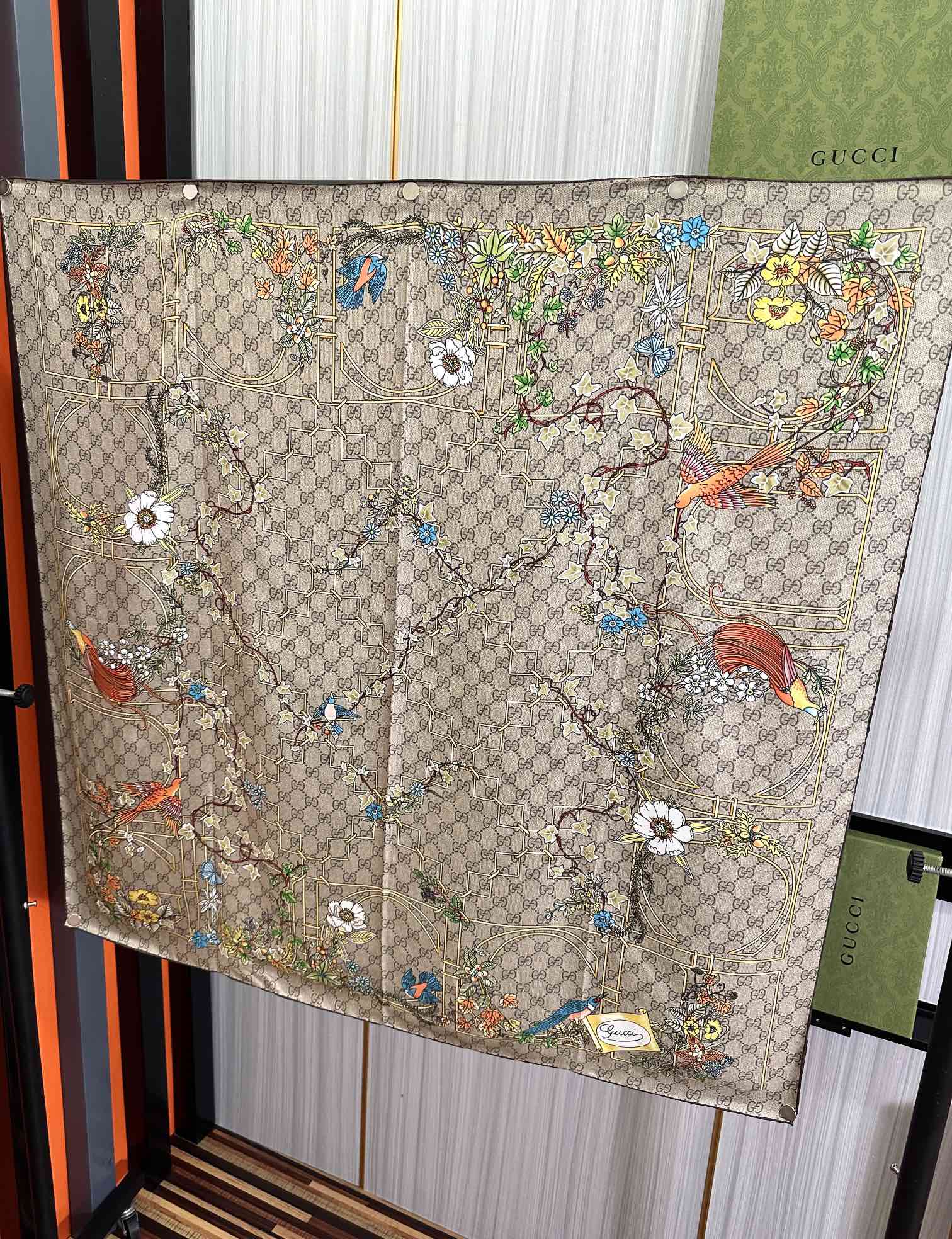 。双面同色高品质 G家2025  新款【动物花卉图案】买到都说好👍下手一定要快高端 大爱❤️女人尤物 货