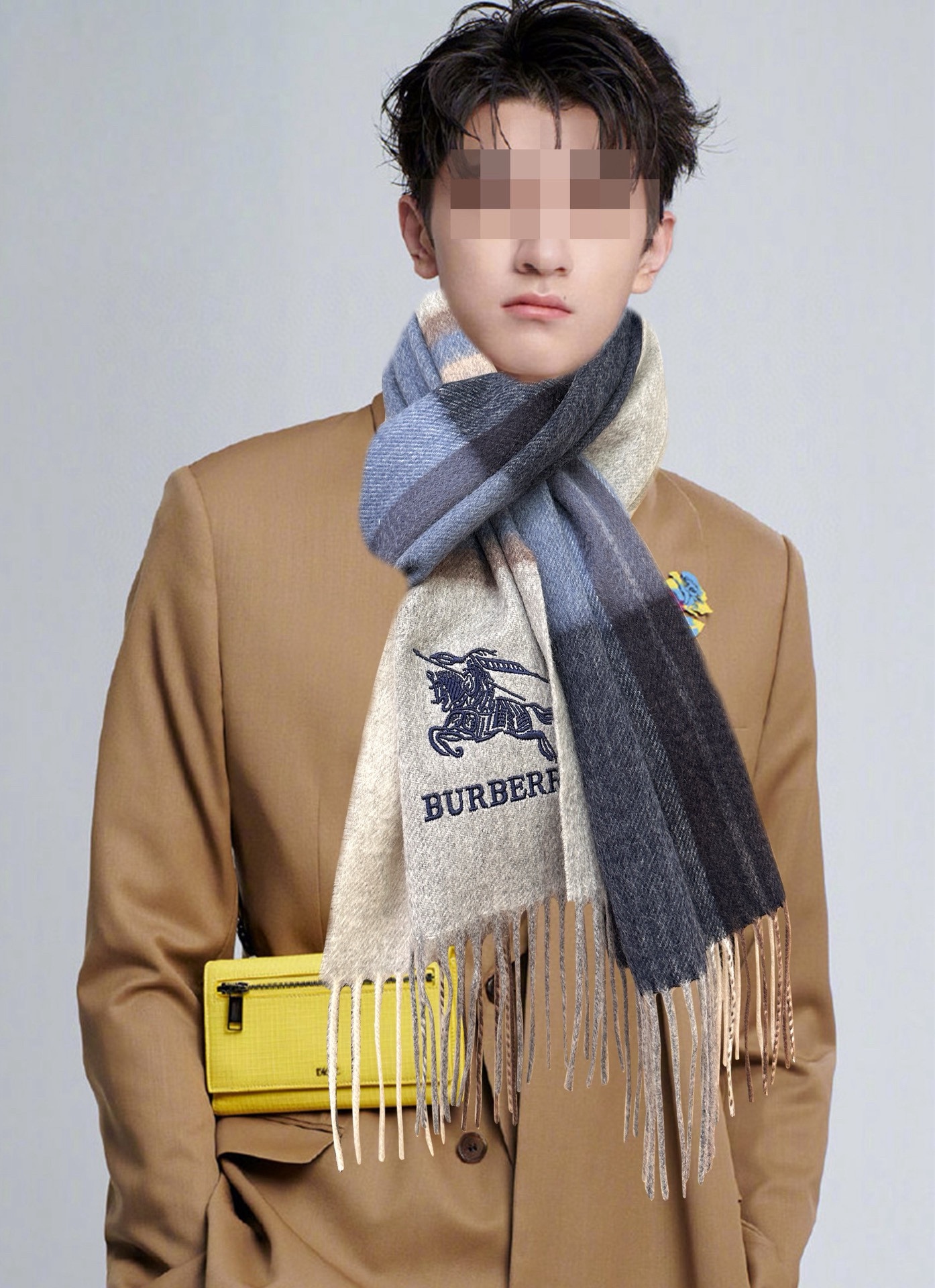 。85%山羊绒  2025 巴宝莉采用内蒙古顶级山羊绒，最新款男女通用情侣款👫重磅推荐💥 经典的格子，永