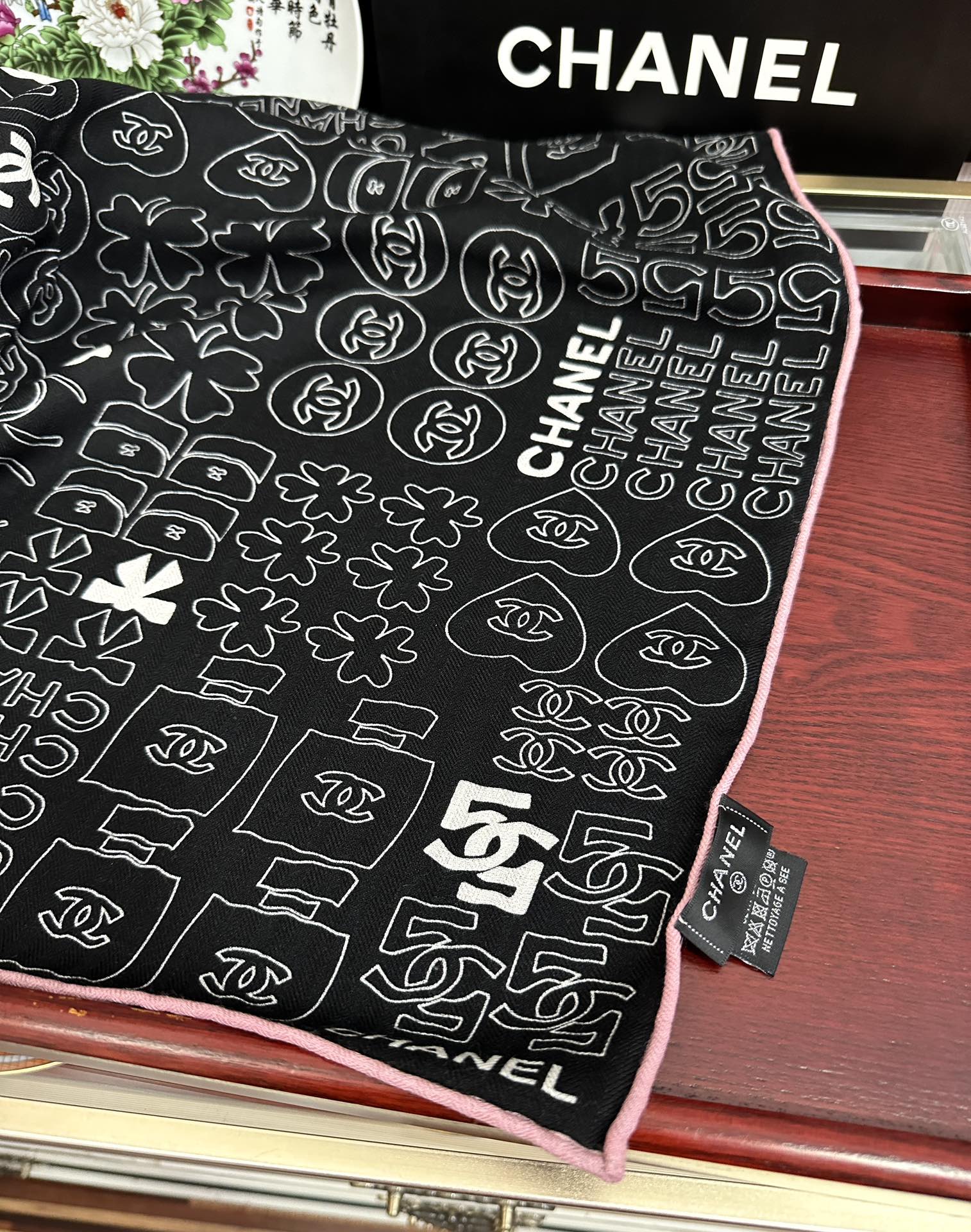  上新❤️香奈儿2025 【双面同色】经典茶花优雅Coco风礼物~气质到骨子里色香奶奶新一季的面料超高级