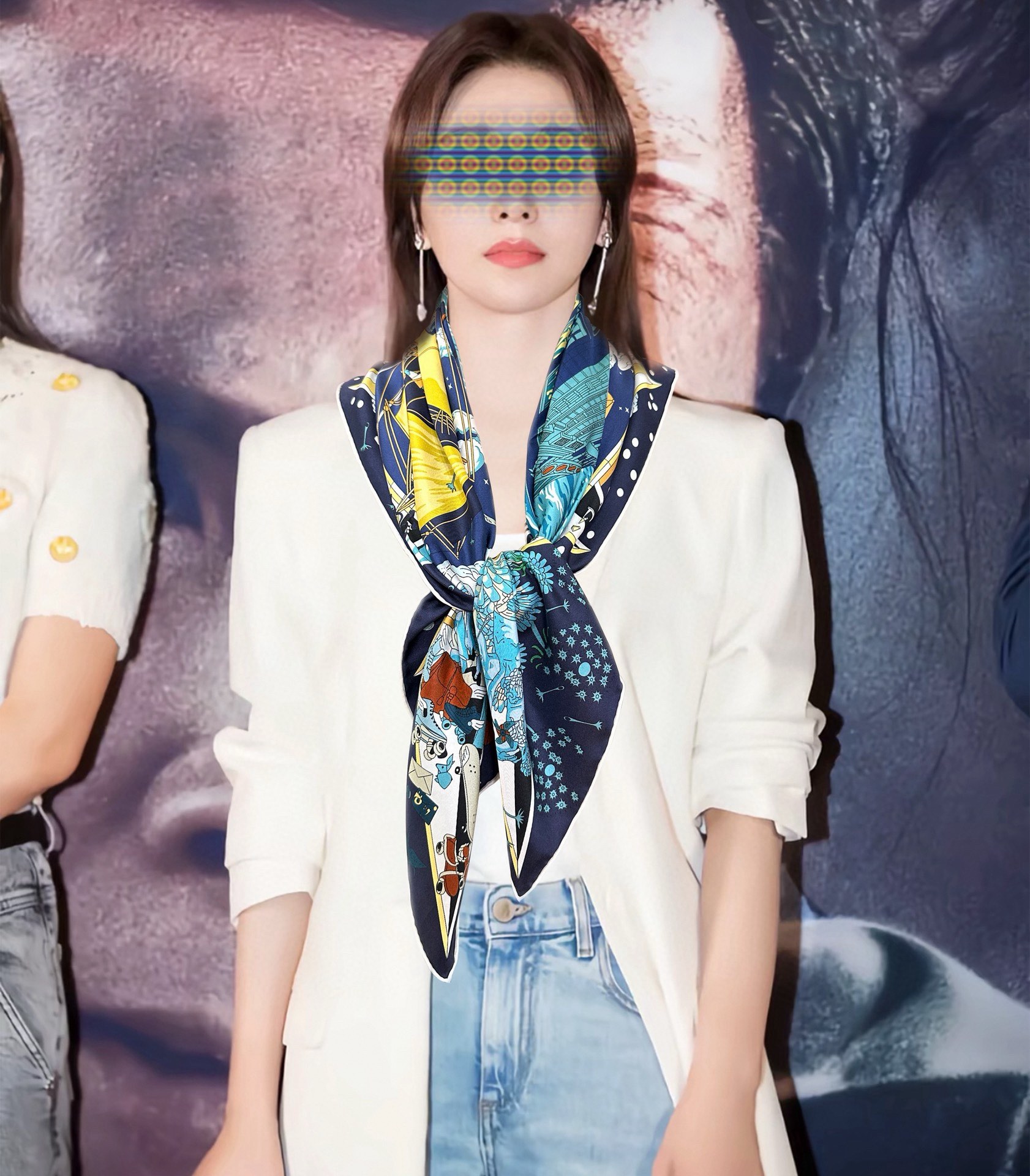 上新2025 。HERMES 重磅庆祝【爱马仕旗舰】方巾嘴唇精简时髦，品质感很显好得意好搭到上瘾的丝巾色