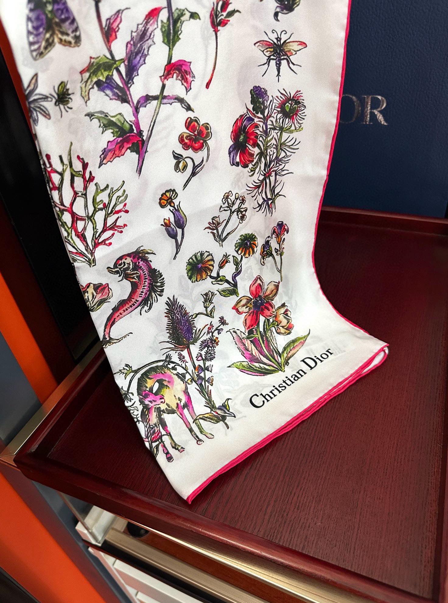 。上新Dior 最新款官网同步Camo PaPillon 图案印花庆祝以优雅而诗意的设计全新演绎蝴蝶主题