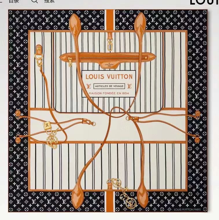 新款❤️LV  2025【双面同色】经典优雅礼物~气质到骨子里色新一季的面料超高级，真心超级柔软，丝丝顺