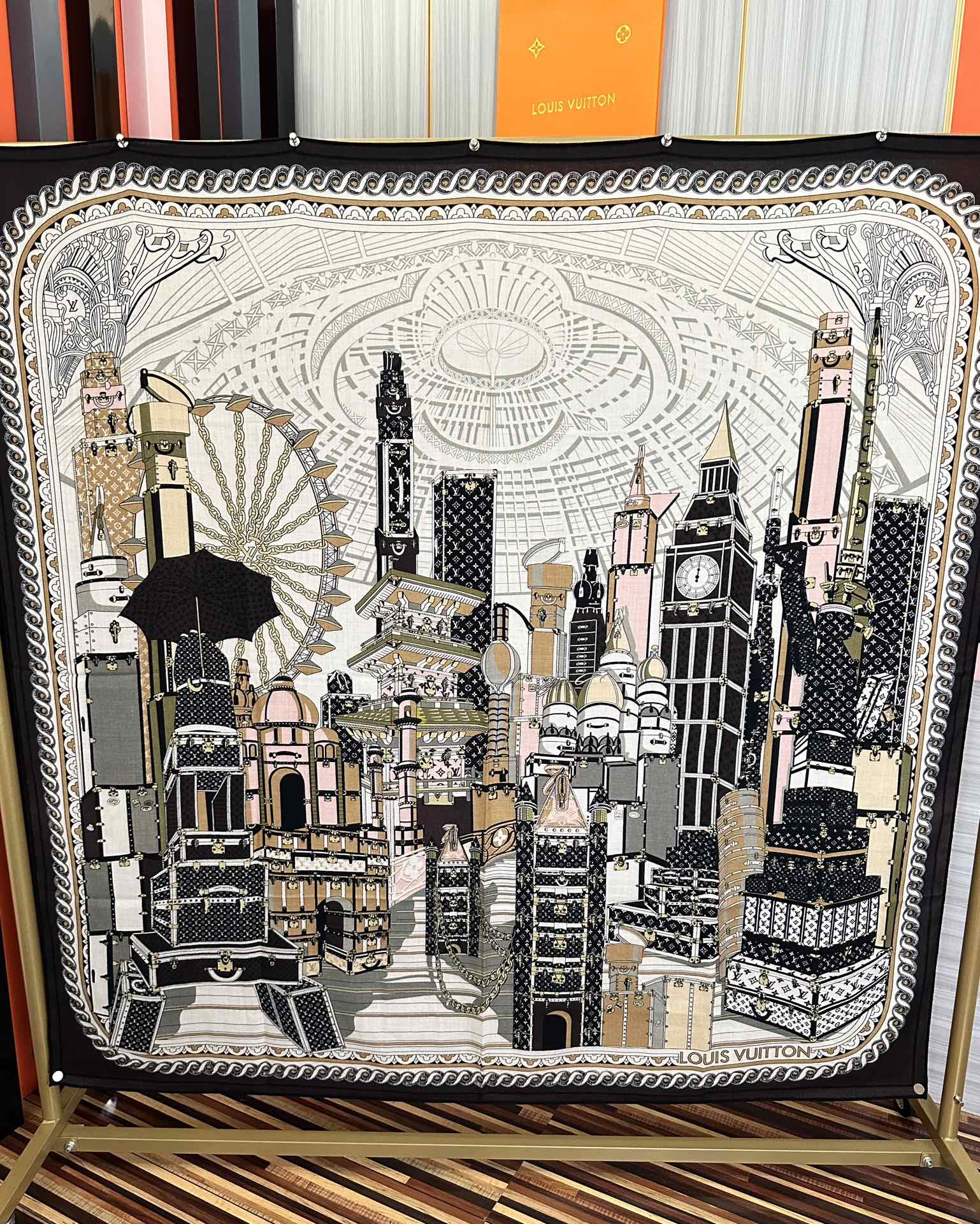 ❤️LV 【双面同色】经典优雅礼物~气质到骨子里色新一季的面料超高级，真心超级柔软，丝丝顺滑太阳韧性很强