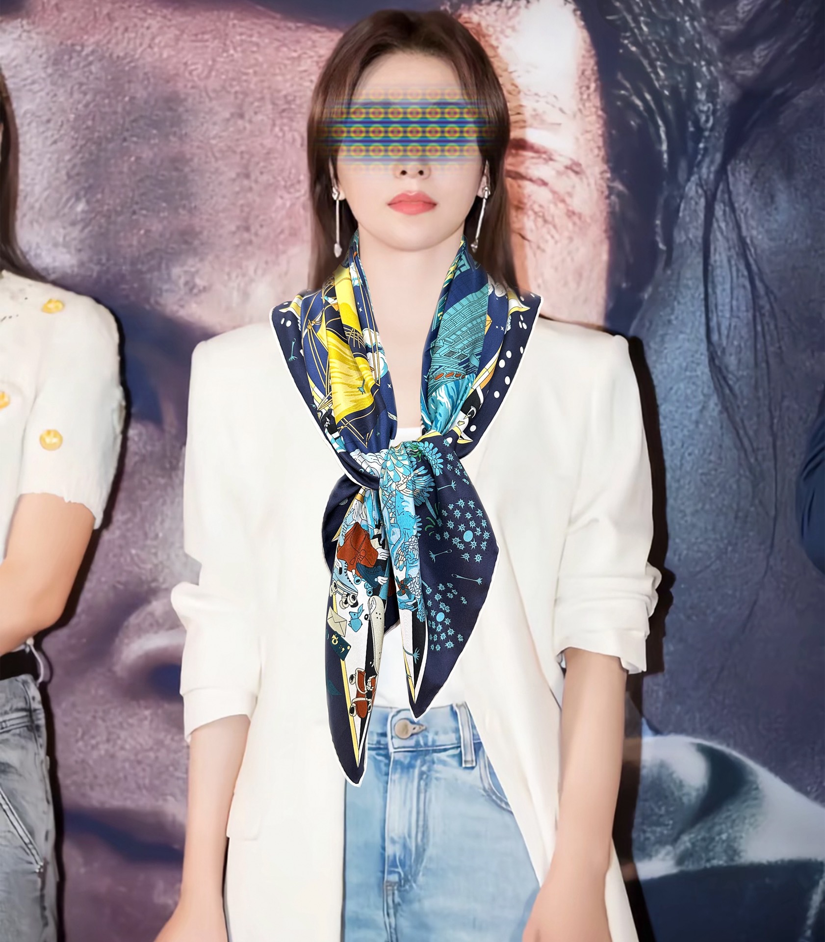 上新2025 。HERMES 重磅庆祝【爱马仕旗舰】方巾嘴唇精简时髦，品质感很显好得意好搭到上瘾的丝巾色