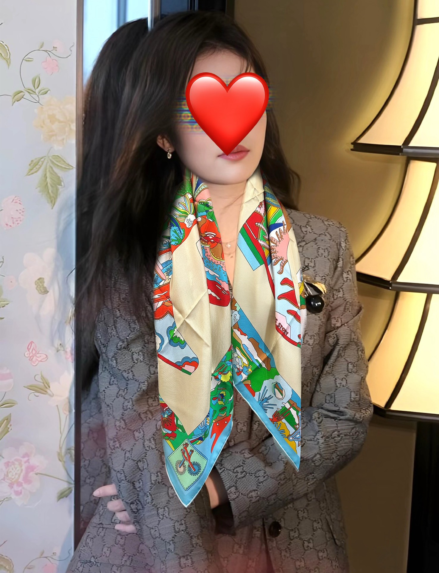 高版本2025 。HERMES 重磅庆祝女士小姐姐们必备款方巾嘴唇精简时髦，太美了發品质感很显好得意好搭