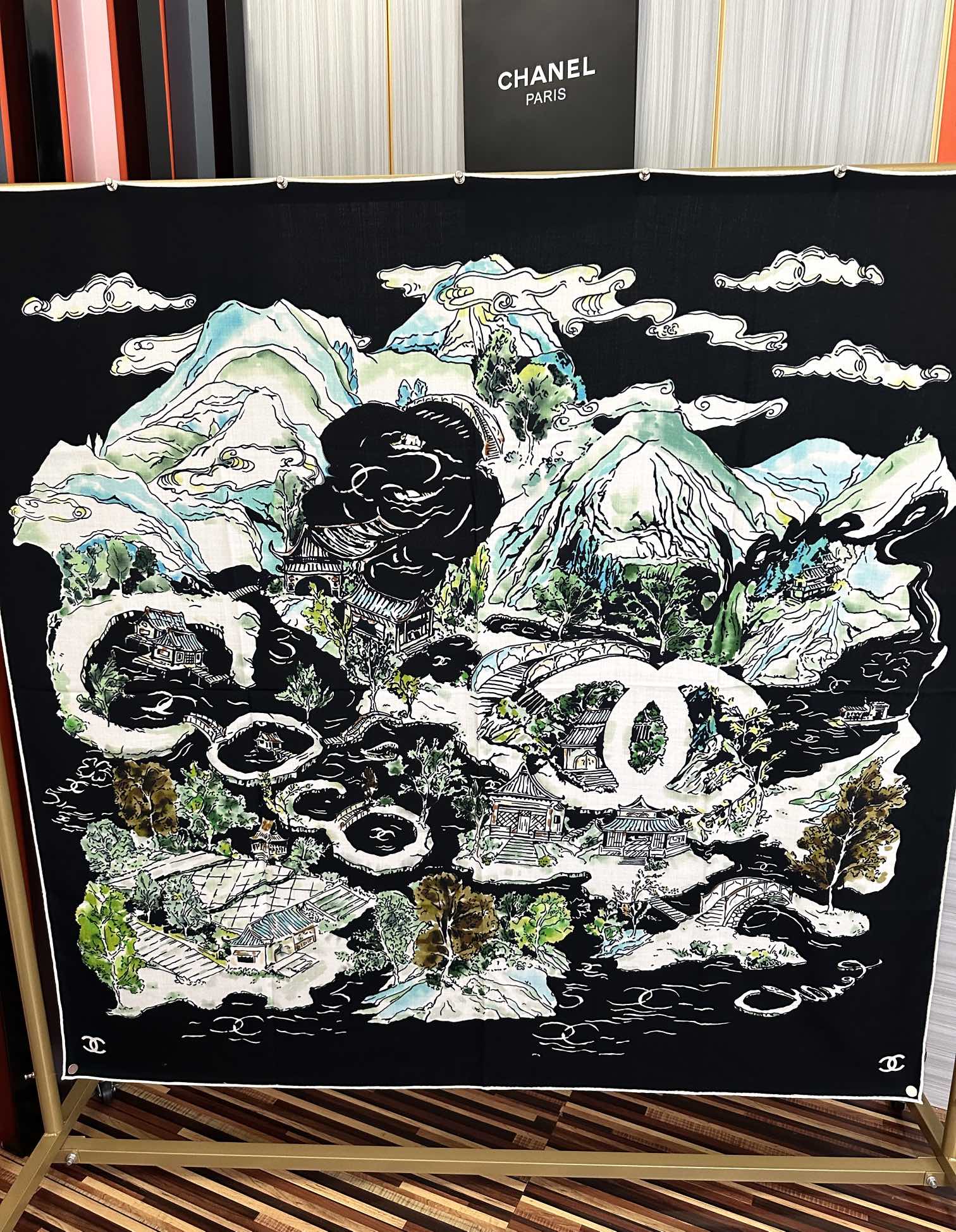 新款❤️2025 香奈儿 太美了 【双面同色】發经典设计优雅风礼物~气质到骨子里色香奶奶新一季的面料超高