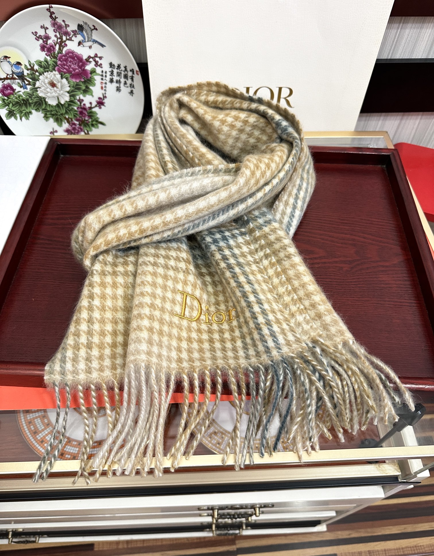 Burberry 125%山羊绒 2025迪家 采用内蒙古 山羊绒 最新款男女通用 重磅推荐 的格子