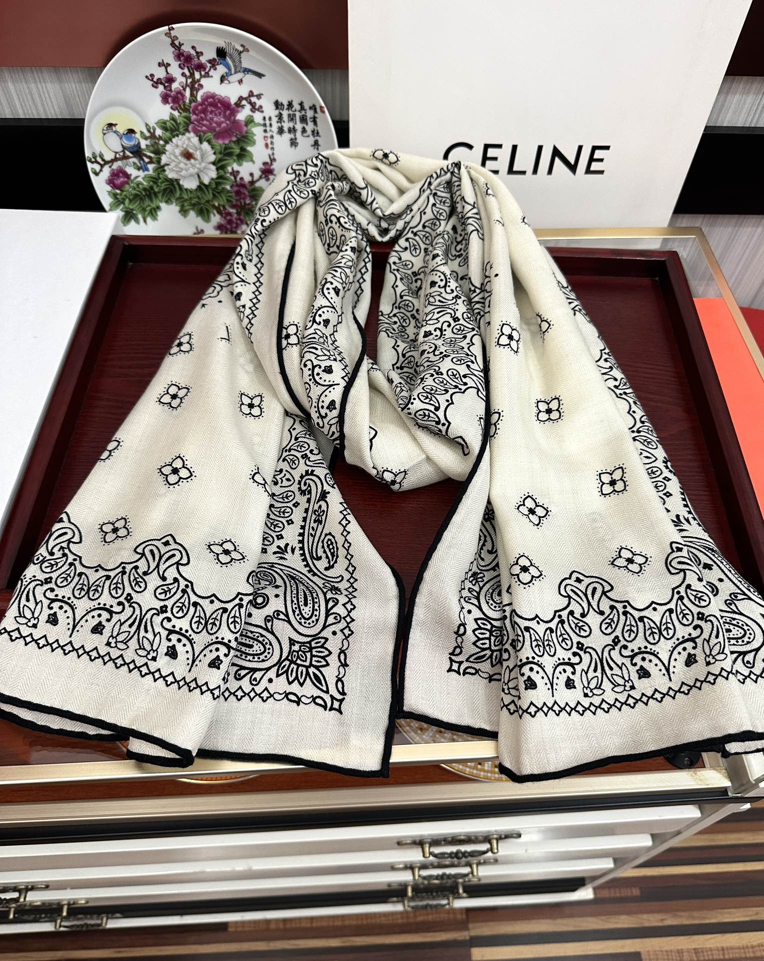 🔥赛琳 2025最新款【双面同色印花】[吃瓜]下手一定要快[嘴唇]四季都可以用[勾引]真心美的让人非常非