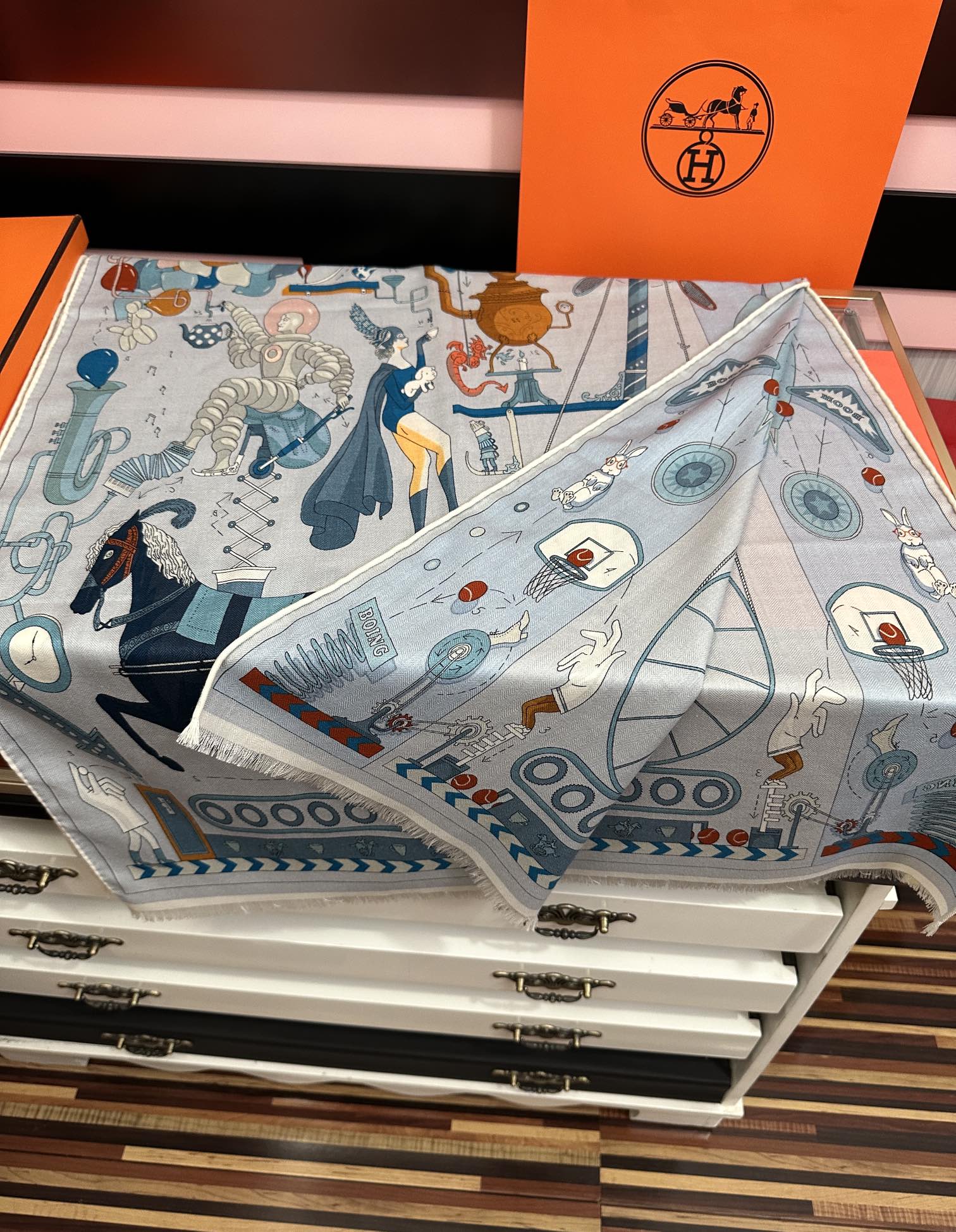 新款 爱马仕🔥【双面同色骏马】太美了[吃瓜][嘴唇]四季都可以用[勾引]真心美的让人非常非上身效果简直美