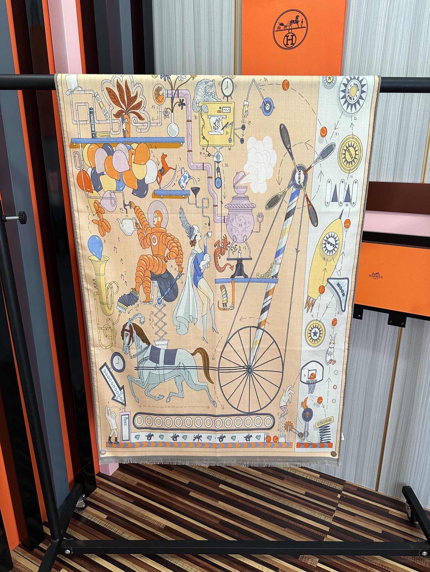 新款 爱马仕🔥【双面同色骏马】太美了[吃瓜][嘴唇]四季都可以用[勾引]真心美的让人非常非上身效果简直美