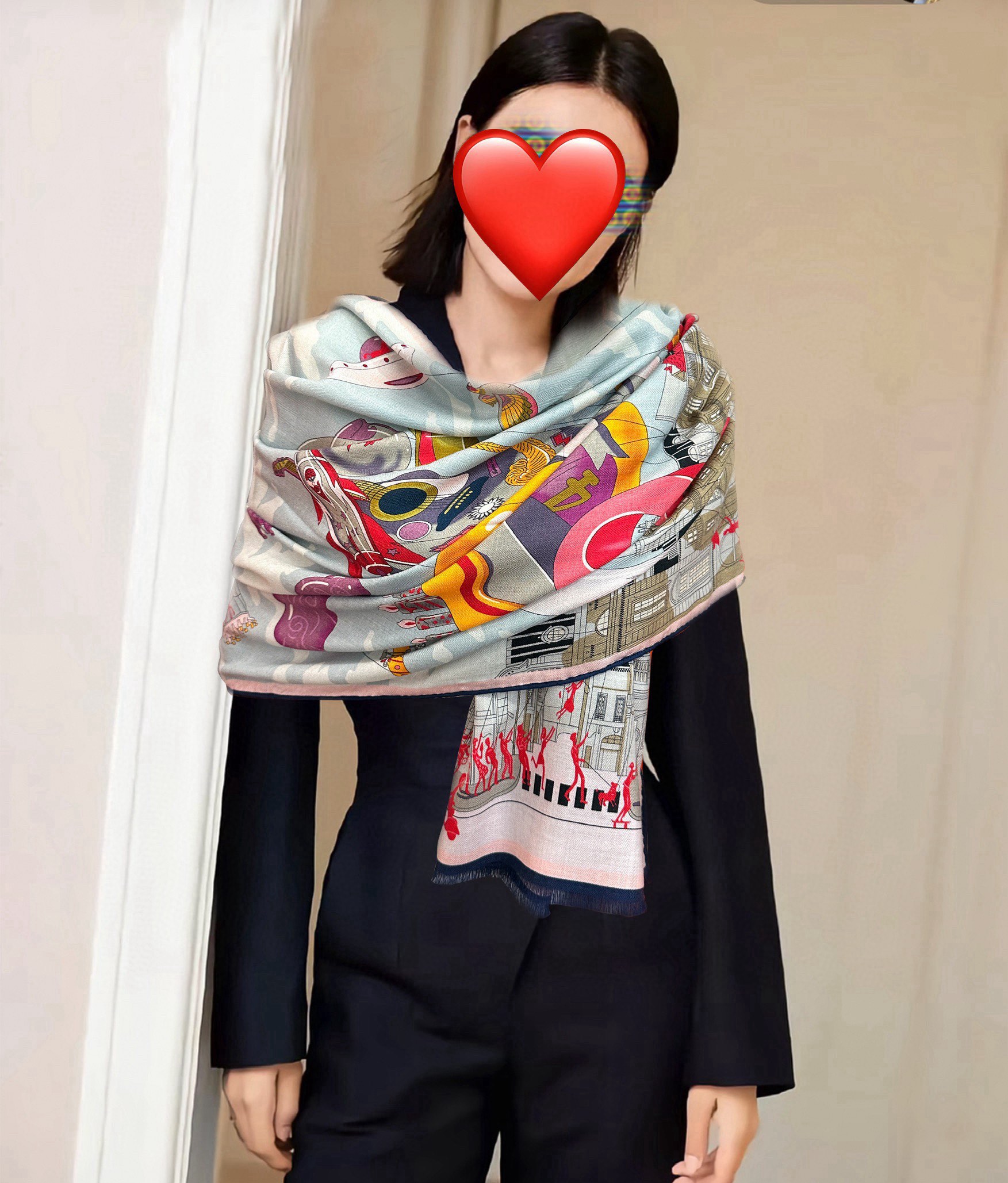 上新 爱马仕🔥2080【双面同色】太美了[吃瓜]下手一定要快[嘴唇]四季都可以用[勾引]真心美的让人非常