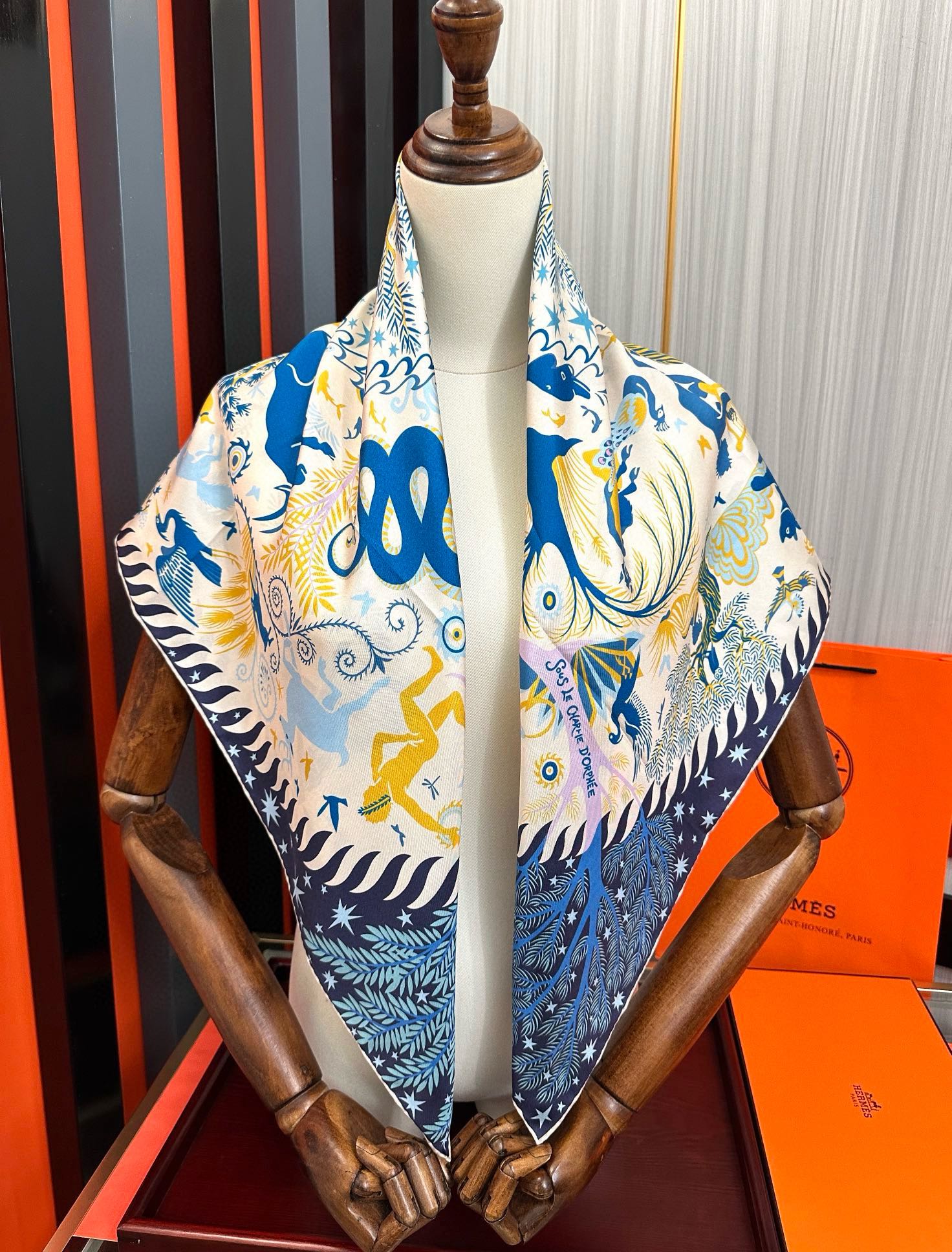 🔥高品质。H家2025新款【大自然动物图】大爱❤️女人尤物 货极少 四季都可以用‼️真心美的让人非常非常