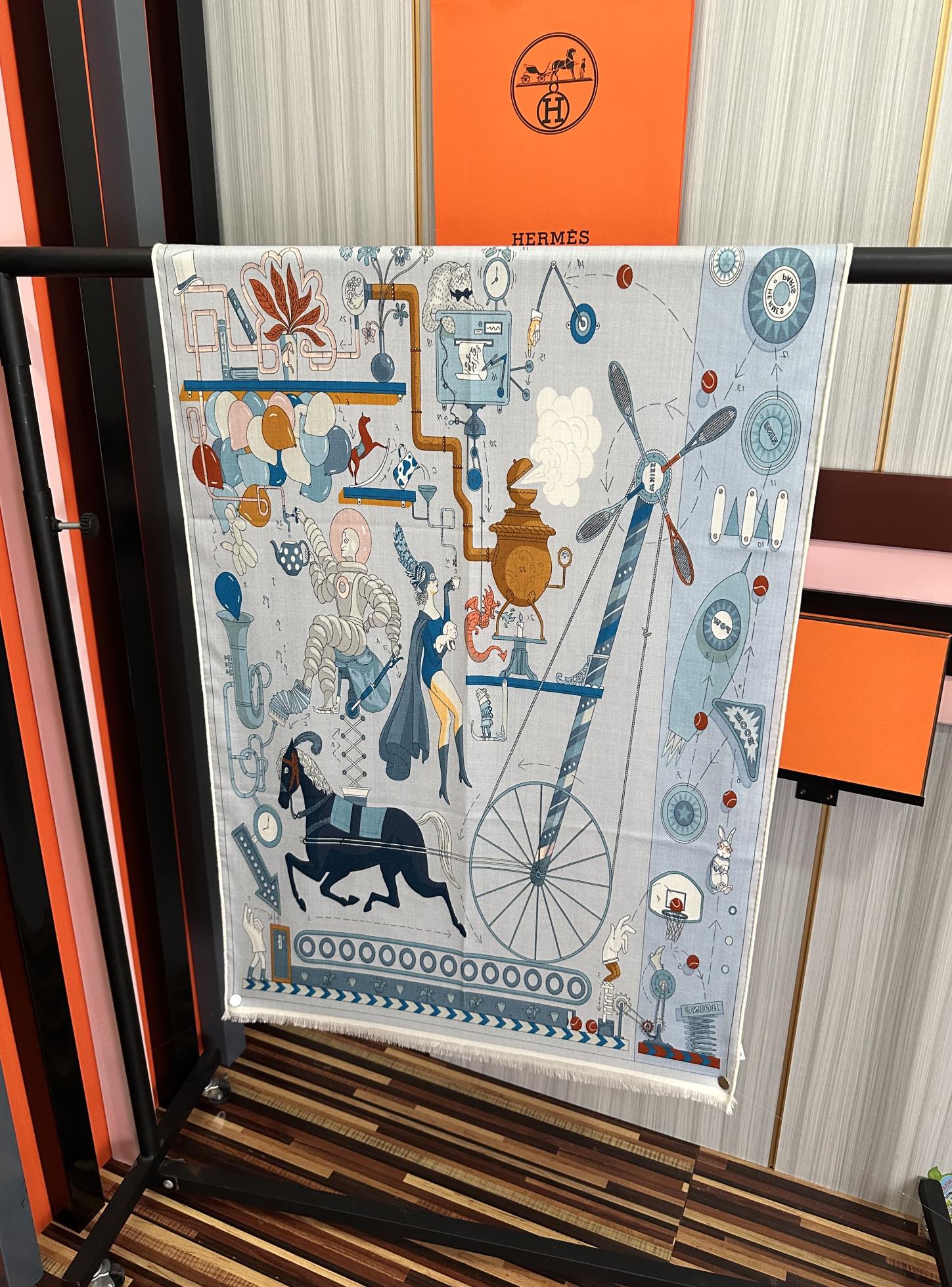 新款 爱马仕。【双面同色骏马】太美了[吃瓜][嘴唇]四季都可以用[勾引]真心美的让人非常非上身效果简直美