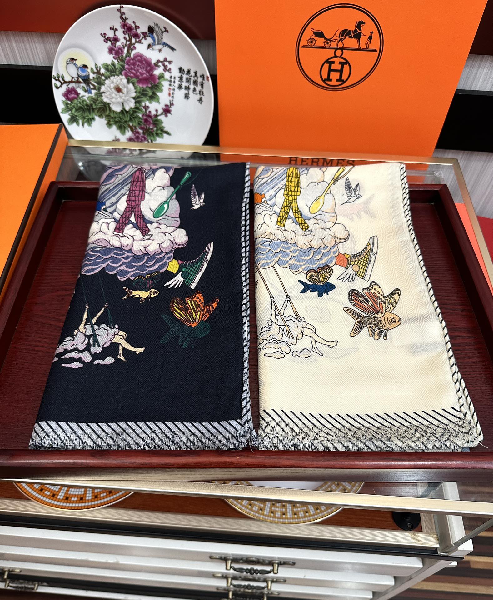 。爱马仕 2025【双面同色海浪🌊之家】太美了[吃瓜]下手一定要快[嘴唇]四季都可以用[勾引]真心美的让