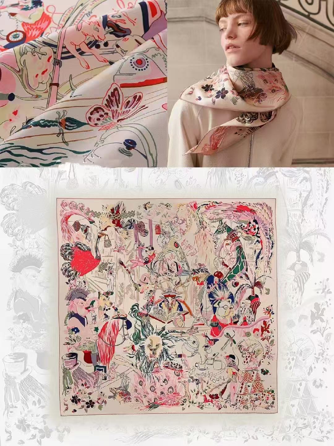 。高版本 爱马仕 官网同步【埃米尔奇幻之夜 】设计师：Virginie 夜幕降临在圣奥诺雷街（rue d