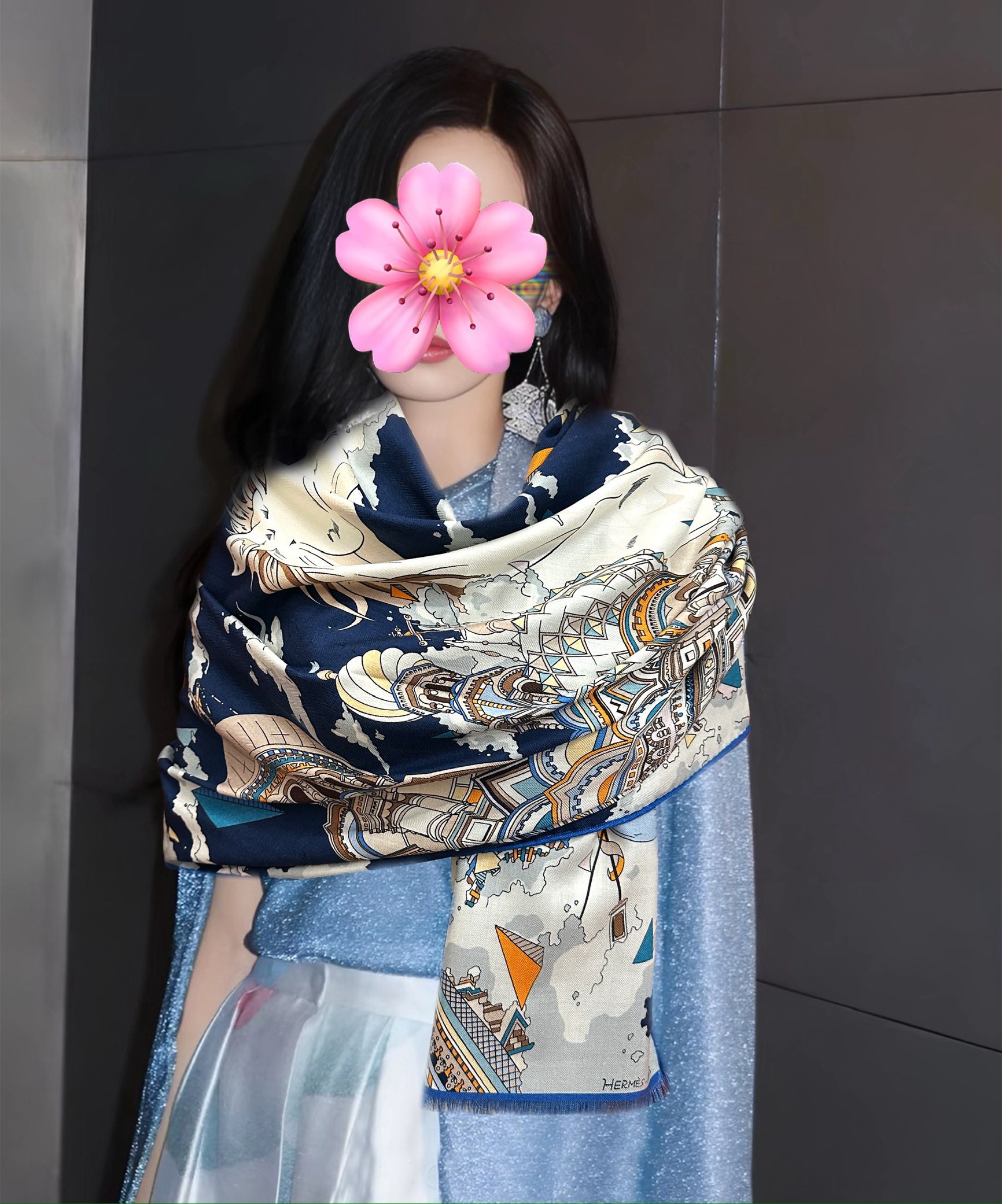 🔥 新款 爱马仕🔥【双面同色】ZG同步 太美了[吃瓜]下手一定要快[嘴唇]四季都可以用[勾引]真心美的让