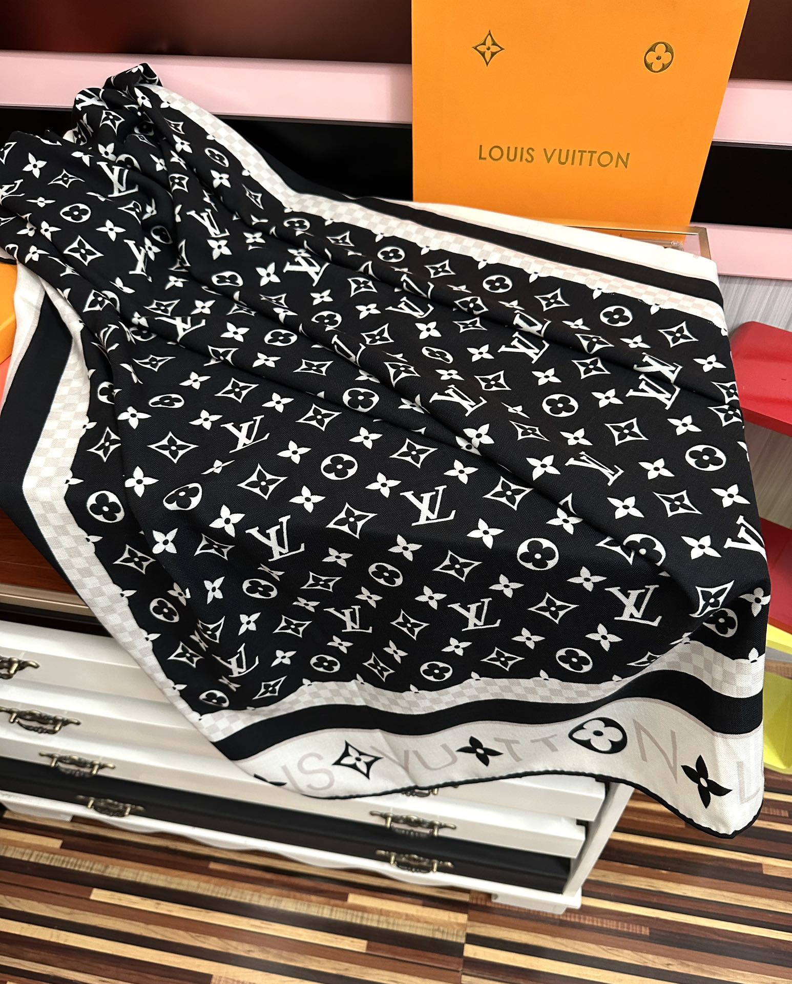 ❤️新款 L V永远都是这么经典 太美了【双面同色】经典优雅[礼物]~气质到骨子里[色]新一季的面料超高