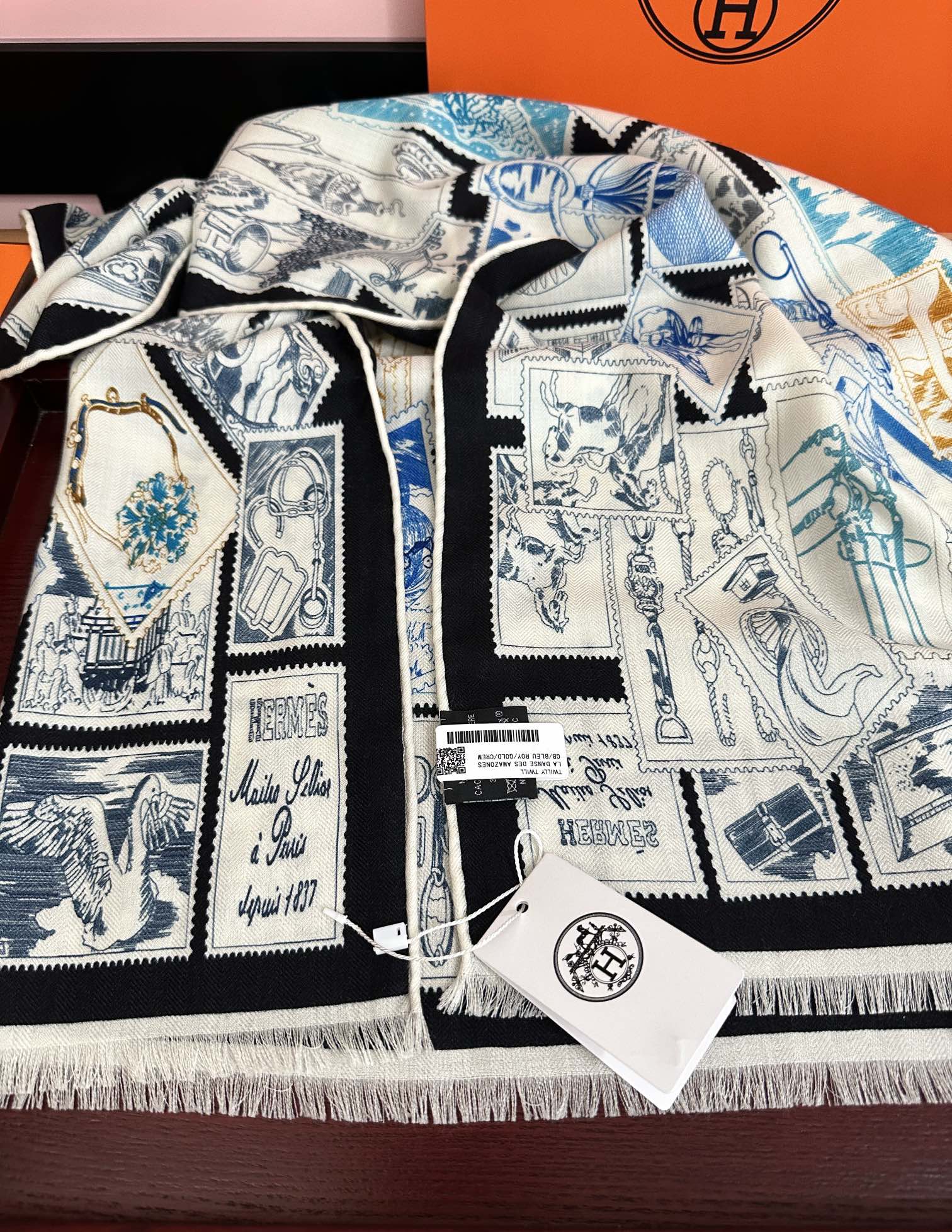 🔥 新款爱马仕🔥【双面同色 福宝邮集者】太美了[吃瓜]下手一定要快[嘴唇]四季都可以用[勾引]真心美的让