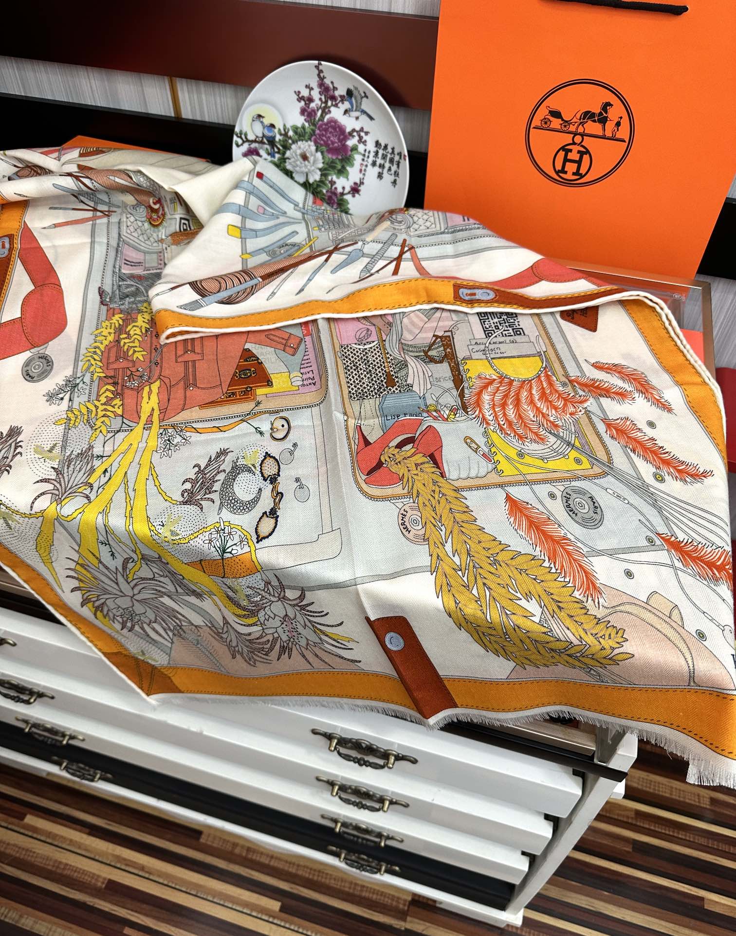 🔥 新款爱马仕🔥【双面同色】太美了[吃瓜]下手一定要快[嘴唇]四季都可以用[勾引]真心美的让人非常非上身