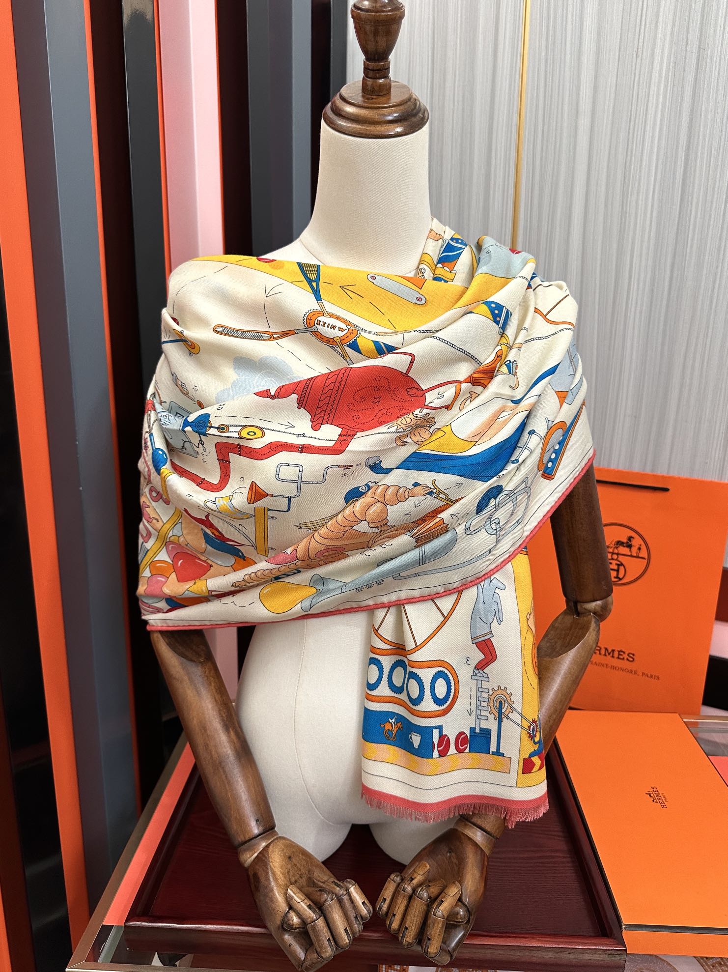 新款 爱马仕🔥【双面同色骏马】太美了[吃瓜][嘴唇]四季都可以用[勾引]真心美的让人非常非上身效果简直美