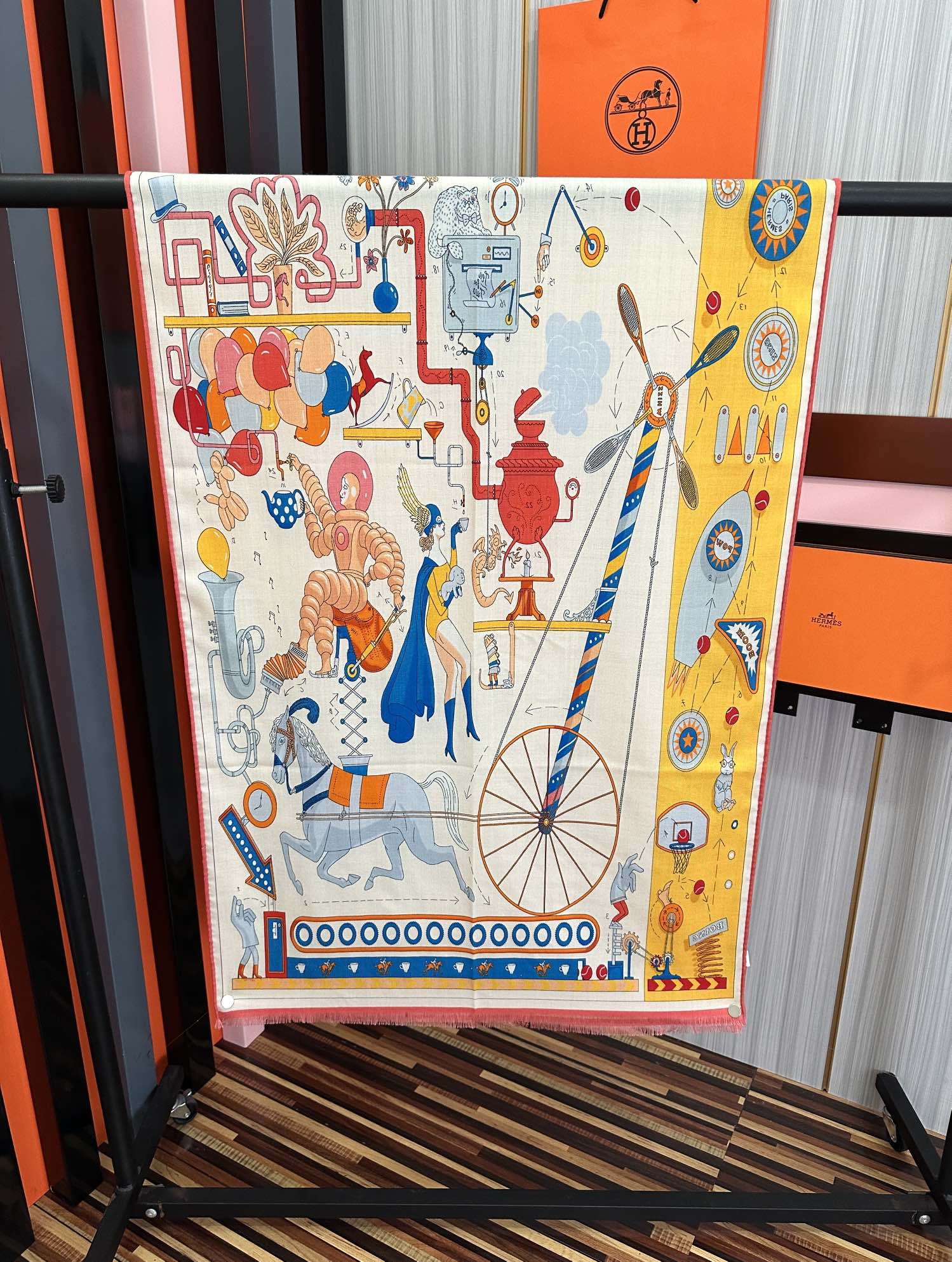 新款 爱马仕🔥【双面同色骏马】太美了[吃瓜][嘴唇]四季都可以用[勾引]真心美的让人非常非上身效果简直美