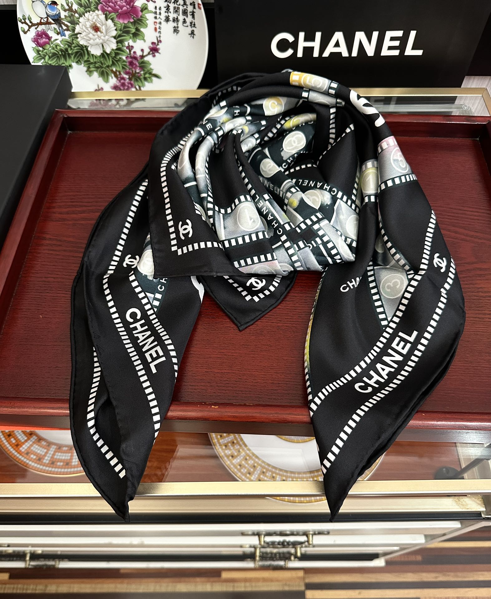 🔥𝐂𝐡𝐚𝐧𝐞𝐥 高品质【双面同色 电影胶卷🎞️】18姆米 原单品质[庆祝]今年第一款一眼心动的系列[玫瑰