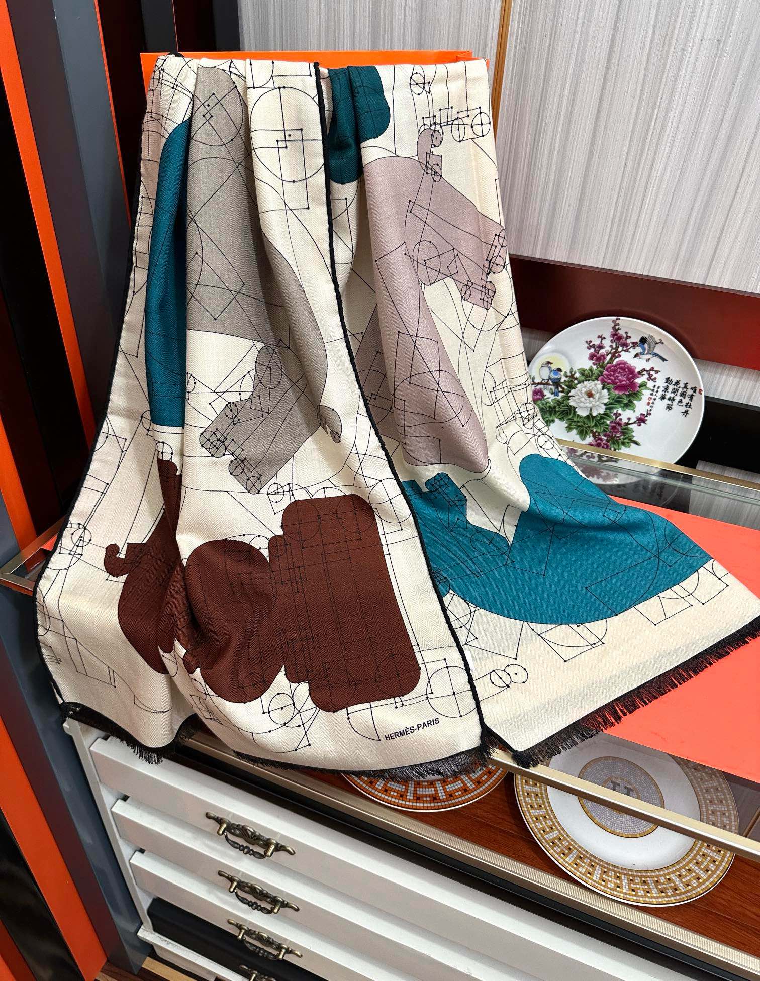 上新❤️爱马士2025【双面同色印花】[吃瓜]下手一定要快[嘴唇]四季都可以用[勾引]真心美的让人非常非