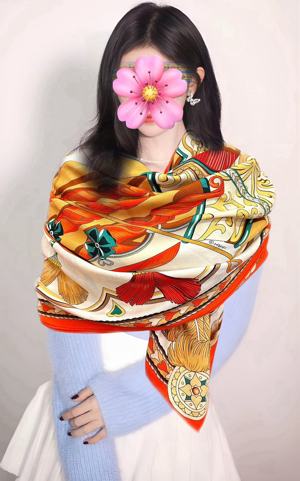 。上新 爱马仕【骏马奔腾】ZG同步 秋冬新款[爱心]新一季丝巾采购清单估计各位养马人们已经列好了[太阳]