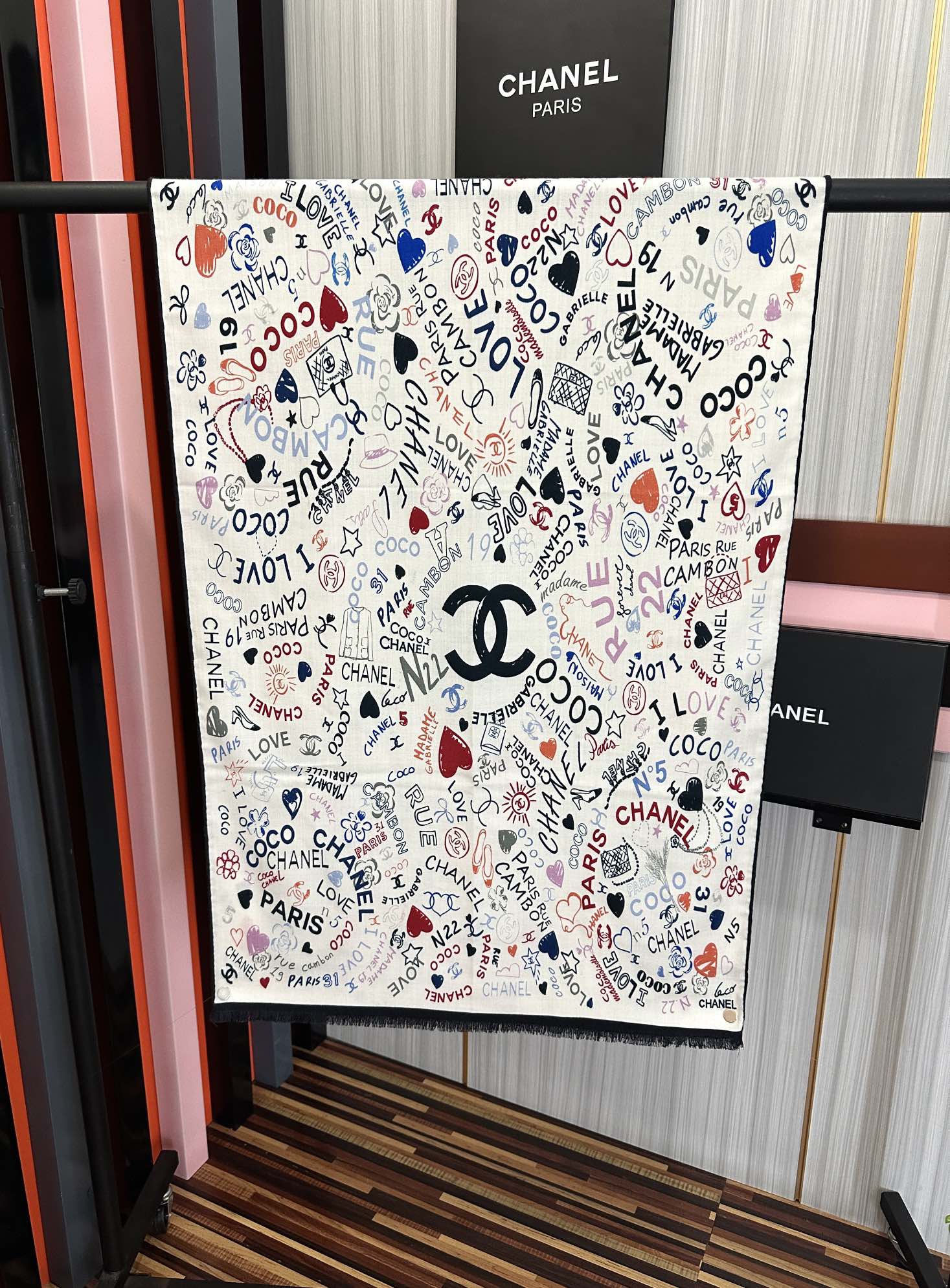 🔥新款 小香 双面同色 2025【coco涂鸦系列】太美了[吃瓜]下手一定要快[嘴唇]四季都可以用[勾引