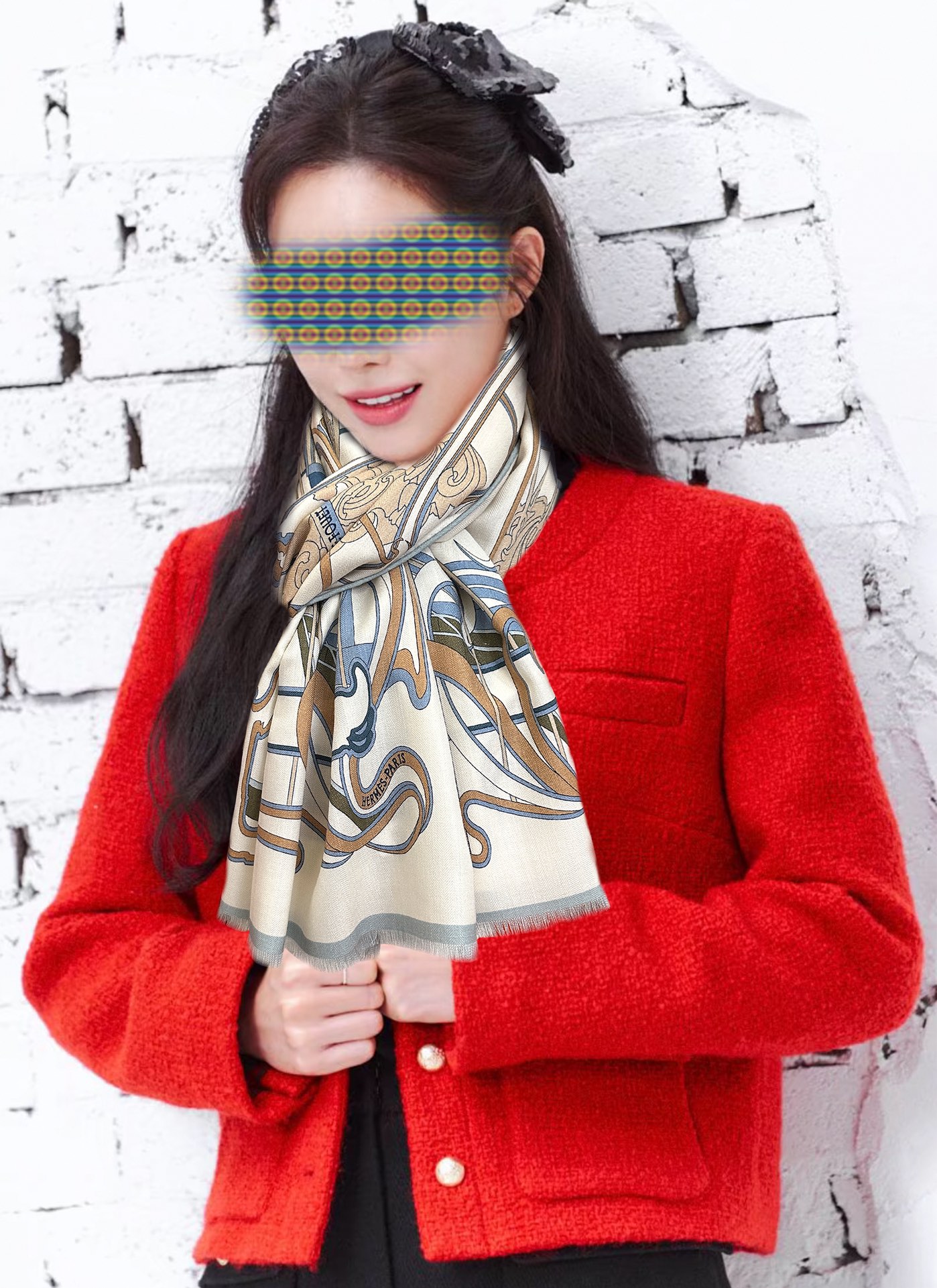 NO:574323,The new Hermès [double-sided same color] is so beautiful [Eat melon] Be sure to get started quickly [Lip] Can be used in all seasons [Seduce] It is really beautiful and makes people feel very off-top. The effect is simply beautiful. The quality is perfect. The whole scarf gives people an aura and is very delicate and beautiful. It is definitely worth buying. Once you get the real thing, you will be glad that you are a woman. Size 65x185, material cashmere 3-color high version scarf, high version scarf, hermes19860909新款 爱马仕【双面同色】太美了[吃瓜]下手一定要快[嘴唇]四季都可以用[勾引]真心美的让人非常非上身效果简直美翻了 品质非常完美整个围巾给人气场的同时又非常精致秀丽绝对值得入手的新款实物一拿到就会庆幸自己是女人的绝美好货 尺寸65x185,材质羊绒3色高版本围巾,高版本围巾,hermes,scarf