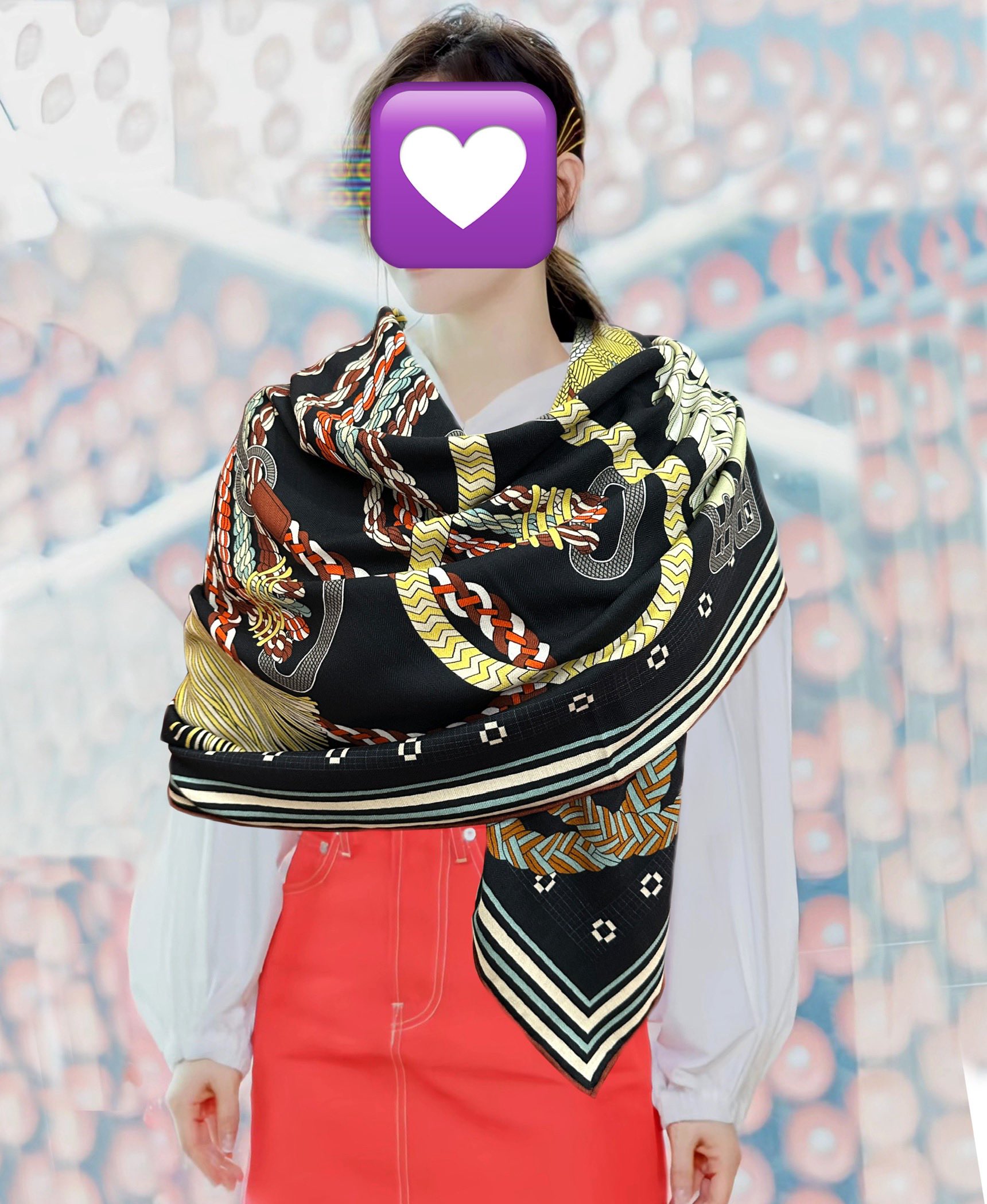 。高品质 新款 爱马仕【编织鞍袋】官网同步 2025秋冬新款[爱心]新一季丝巾采购清单估计各位养马人们已