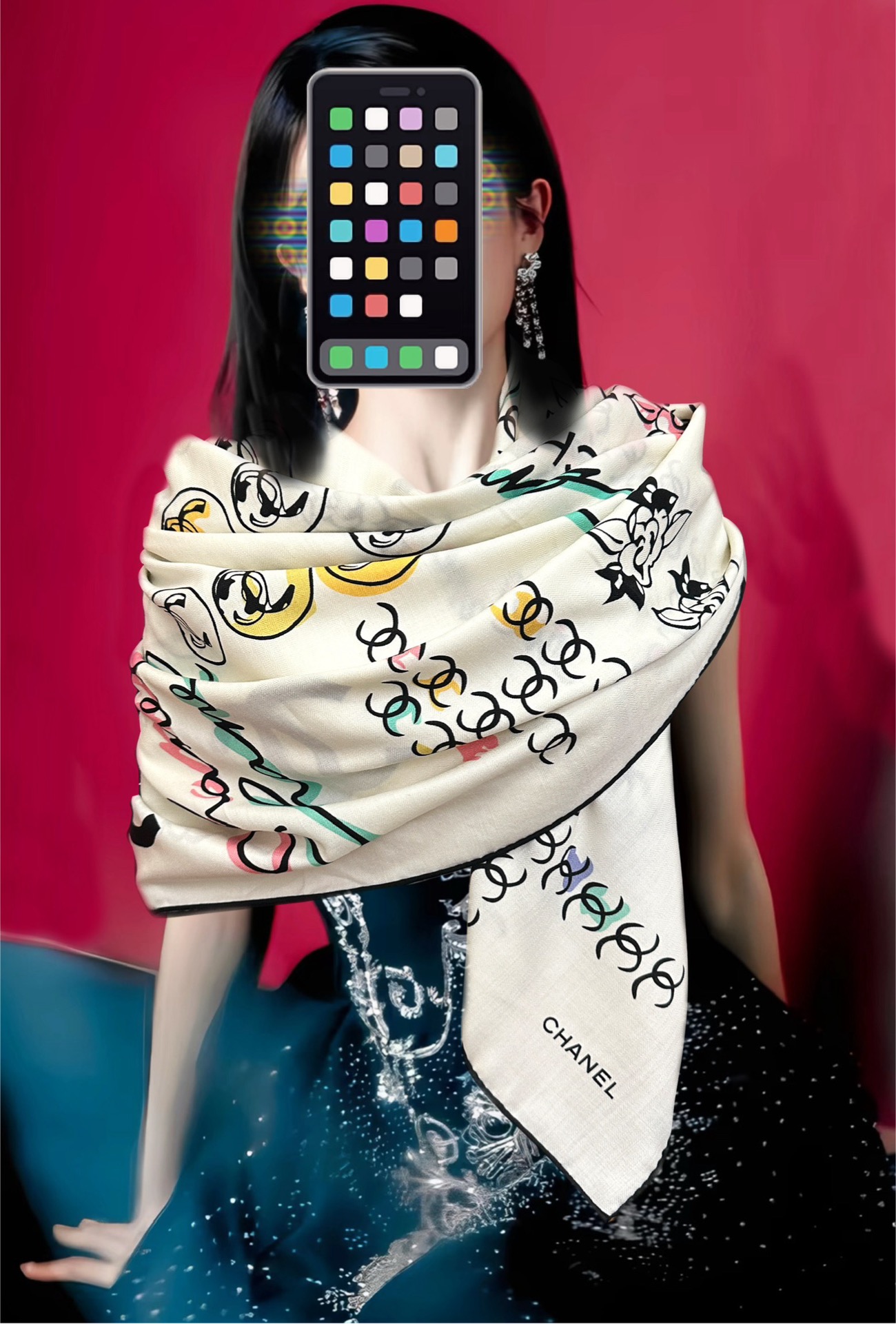 上新❤️ 2025香奈儿 太美了 【双面同色】[發]经典设计优雅风[礼物]~气质到骨子里[色]香奶奶新一