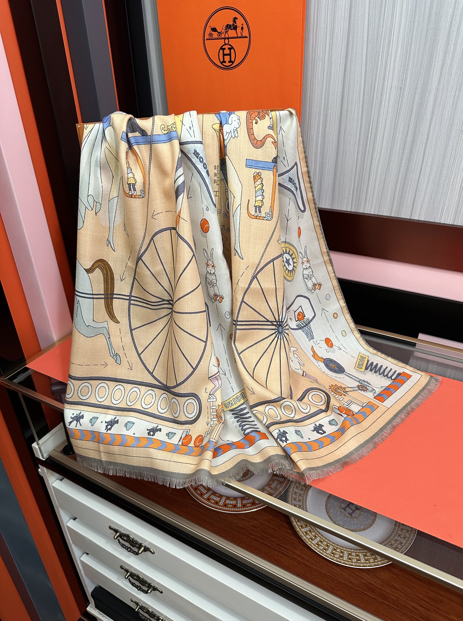 新款 爱马仕。【双面同色骏马】太美了[吃瓜][嘴唇]四季都可以用[勾引]真心美的让人非常非上身效果简直美