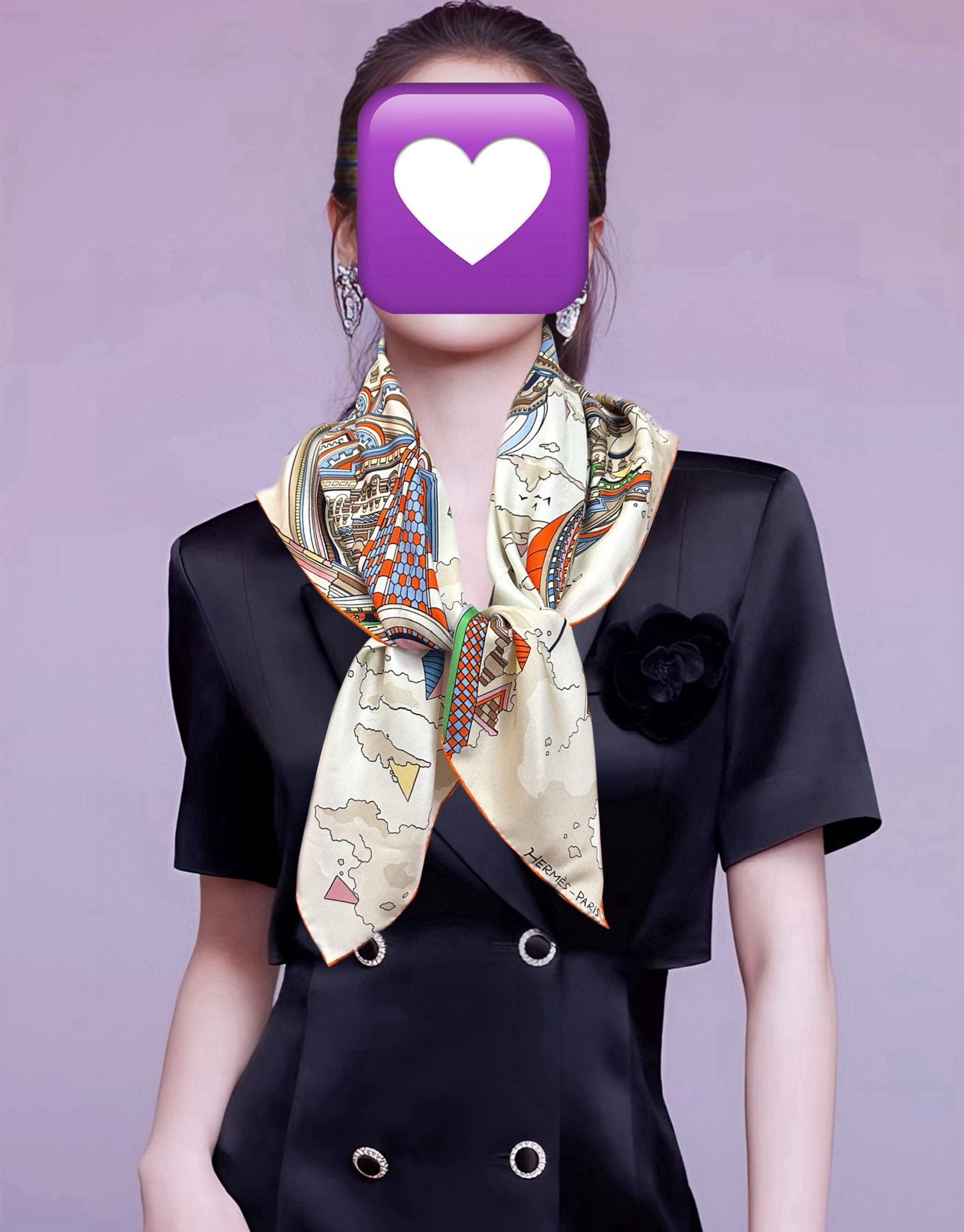 🔥高品质 爱马仕 2025新款太美了【骏马奔腾】精致手工卷边，买到都说好👍下手一定要快高端 大爱❤️女人