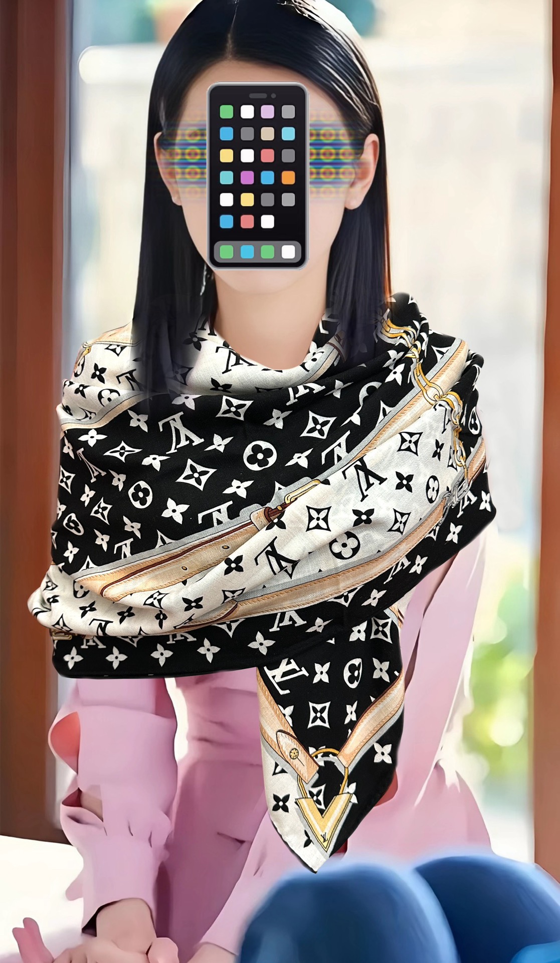 NO:581316,The new LV 2025 [Double-sided same color hot] is always so classic and elegant [Gift] ~ Temperament to the core [Color] The fabrics of the new season are super high-end, really super soft, silky smooth [Sun] Strong toughness and not easy to be snagged! This year’s new series ~ I’m really impressed by the design. [Strong] A silk scarf [color] gives you the best match [lips] The upper body effect is simply elegant and elegant [gift] very smart. Layered and elegant texture. [Celebration] Fragrance powder is a must-have [hair] Needless to say, the upper body effect is really beautiful (it feels better when paired with clothing, shoes and bags) [Beer] The real thing is definitely more beautiful [Strong] [Sun] Size 140x140, material 30 silk cashmere, 2-color high version scarf, high version scarf, louis vuitton, real silk19860909上新LV 2025【双面同色热】永远都是那么经典优雅[礼物]~气质到骨子里[色]新一季的面料超高级,真心超级柔软,丝丝顺滑[太阳]韧性很强 不容易被轻易勾丝！今年新出的系列~真的被这样的设计美到[强]一条的丝巾[色]给你最好的搭配[嘴唇]上身效果简直优雅气质到不行[礼物]非常灵动.层次优雅质感.[庆祝]香粉必入[發]上身效果真的不用多说的美(搭配服饰鞋包更有感觉)[啤酒]实物绝对更美[强][太阳]尺寸140x140、材质30真丝丝羊绒,2色高版本围巾,高版本围巾,louis vuitton,real silk,scarf