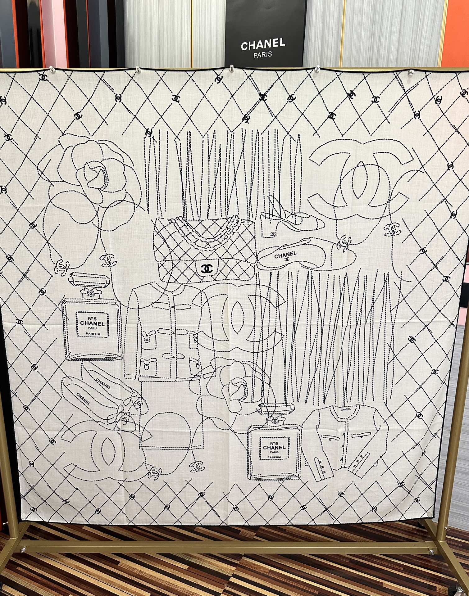 新款🔥香奈儿 【双面同色】永远经典双C优雅Coco风[礼物]~气质到骨子里[色]香奶奶新一季的面料超高级