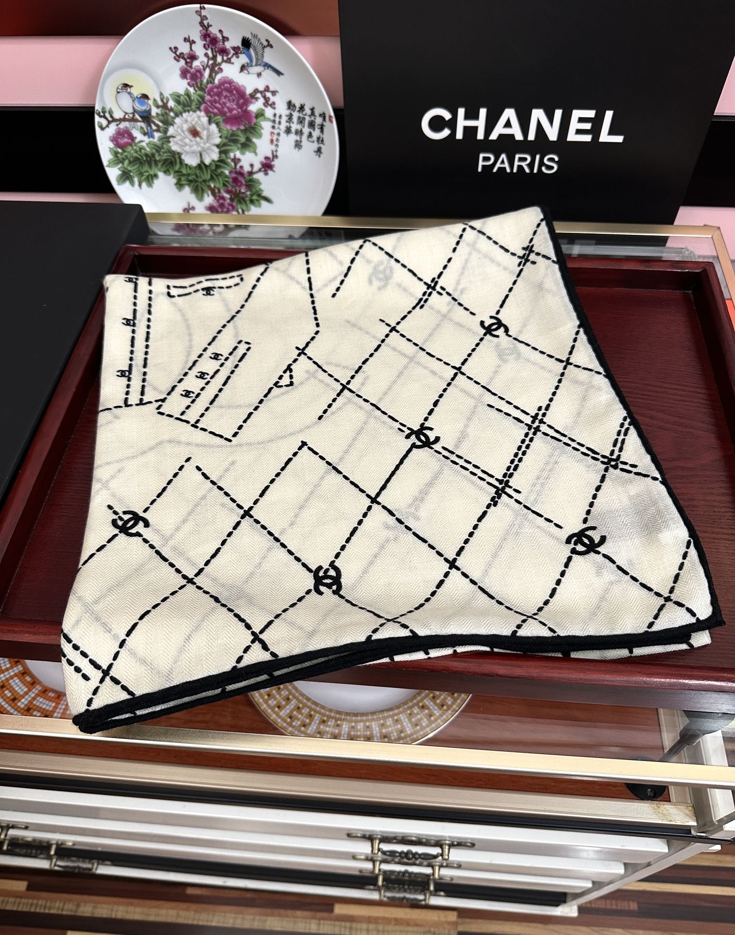 新款🔥香奈儿 【双面同色】永远经典双C优雅Coco风[礼物]~气质到骨子里[色]香奶奶新一季的面料超高级