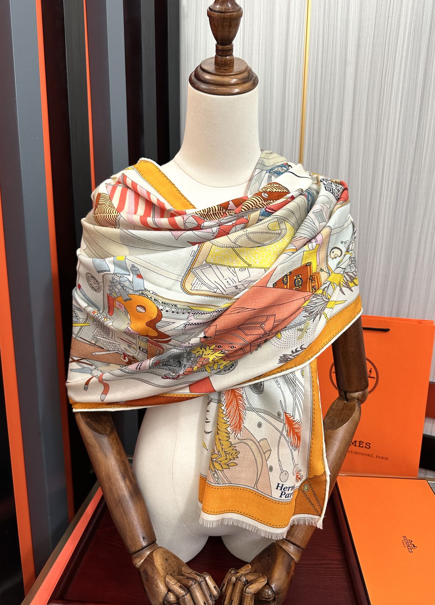 🔥 新款爱马仕🔥【双面同色】太美了[吃瓜]下手一定要快[嘴唇]四季都可以用[勾引]真心美的让人非常非上身