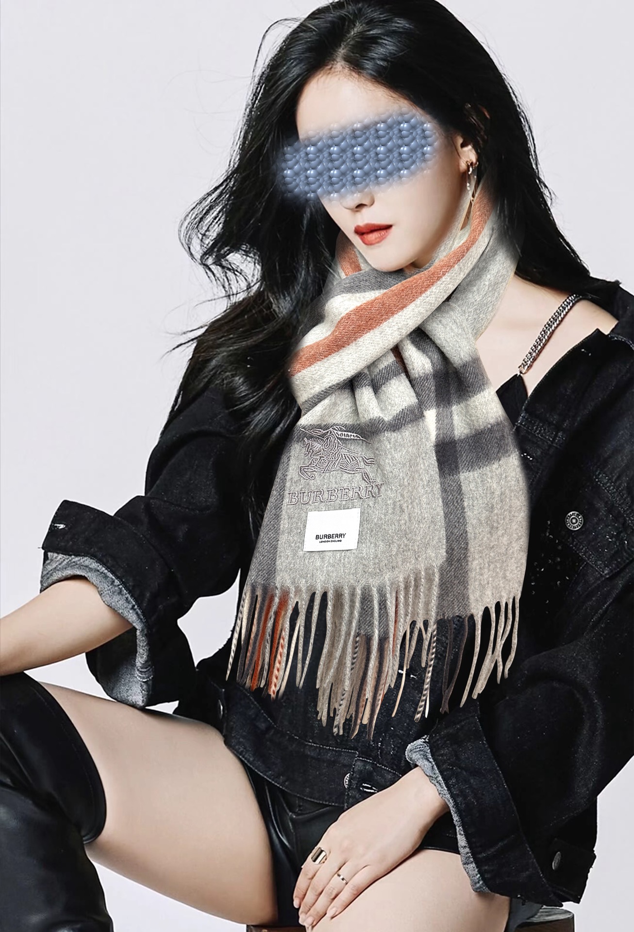 上新🔥 吧宝利 最爆款【采用内蒙古山羊绒】🎉男女士情侣款👫围巾‼️太美了😎让人耳目一新的感觉[色][色]