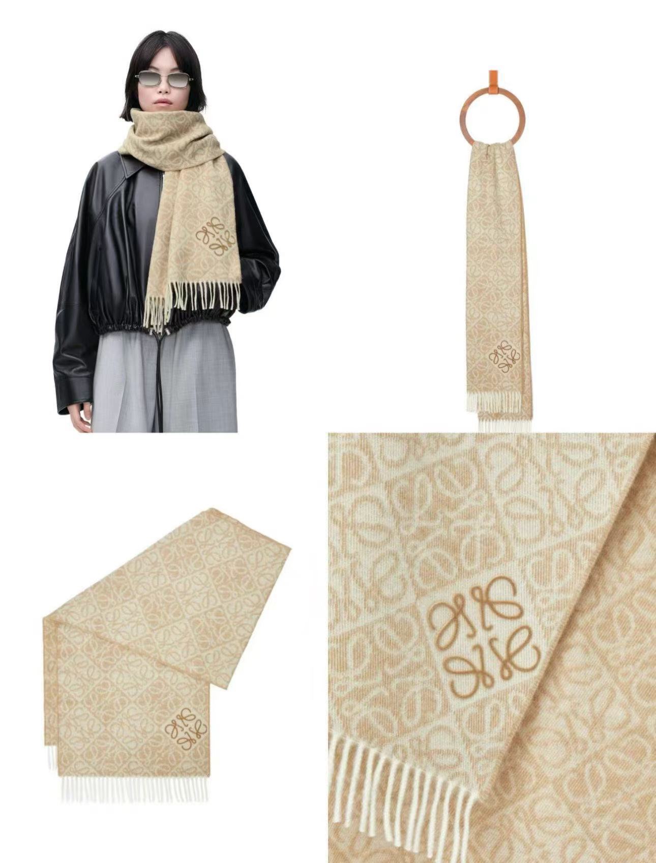 NO:603017,Loewe 2025 ZG latest model [celebration] checkerboard jacquard scarf [sun] classic checkerboard matrix design high-end design [rose] no matter the age [proud] looks good no matter what size [color] must-have style, comfortable and beautiful [celebration] same style for men and women, classic and versatile, size 40x180, material cashmere high version scarf, high version scarf, loewe19860909罗意威2025 ZG最新款[庆祝] 棋盘格提花围巾[太阳]经典棋盘格矩阵设计高端设计[玫瑰] 不挑年龄[得意]怎么围都好看[色]必备款式舒适太美了[庆祝]男女同款 经典百搭 尺寸40x180、材质羊绒高版本围巾,高版本围巾,loewe,scarf