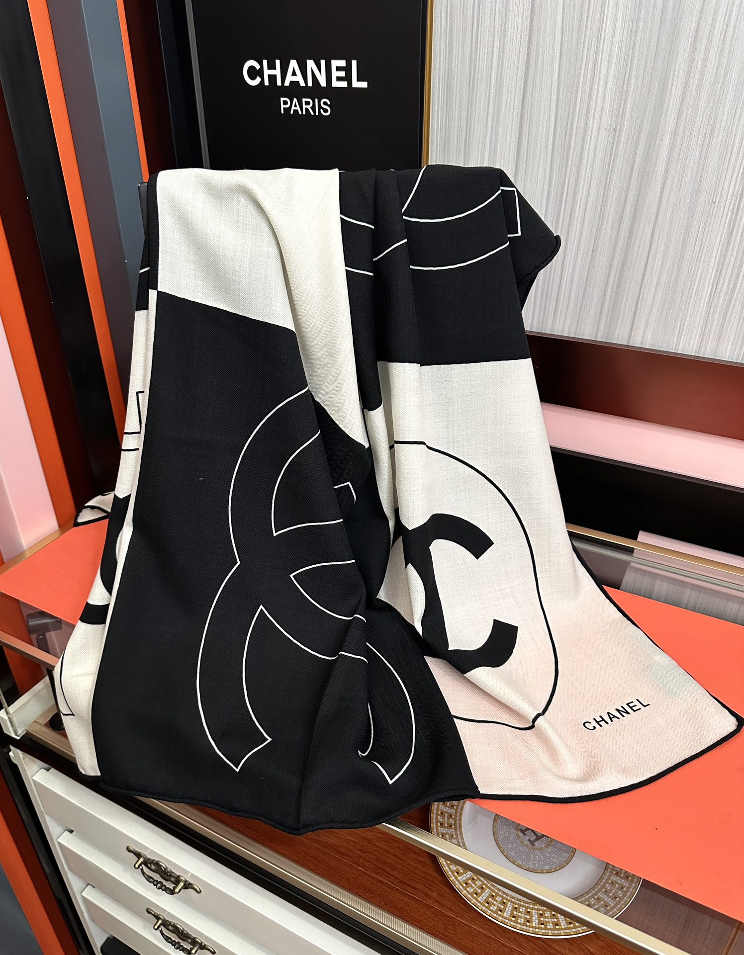 上新❤️2025 香奈儿 香奶奶永远都那么经典 太美了 【双面同色】大双C标志 设计优雅[礼物]~气质到